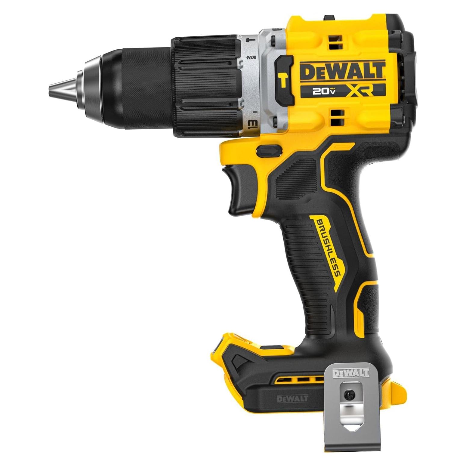 Taladro Perforador Inalámbrico DEWALT 20V MAX XR 1/2" Sin Escobillas