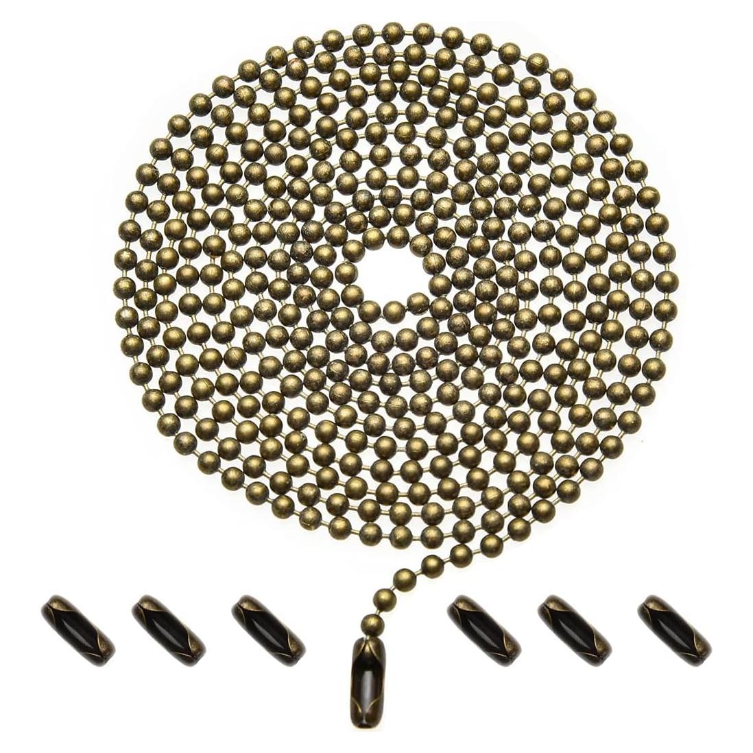 Cadena de Tirón para Ventiladores y Luminarias SMOOTH ELEC 150 cm Bronce