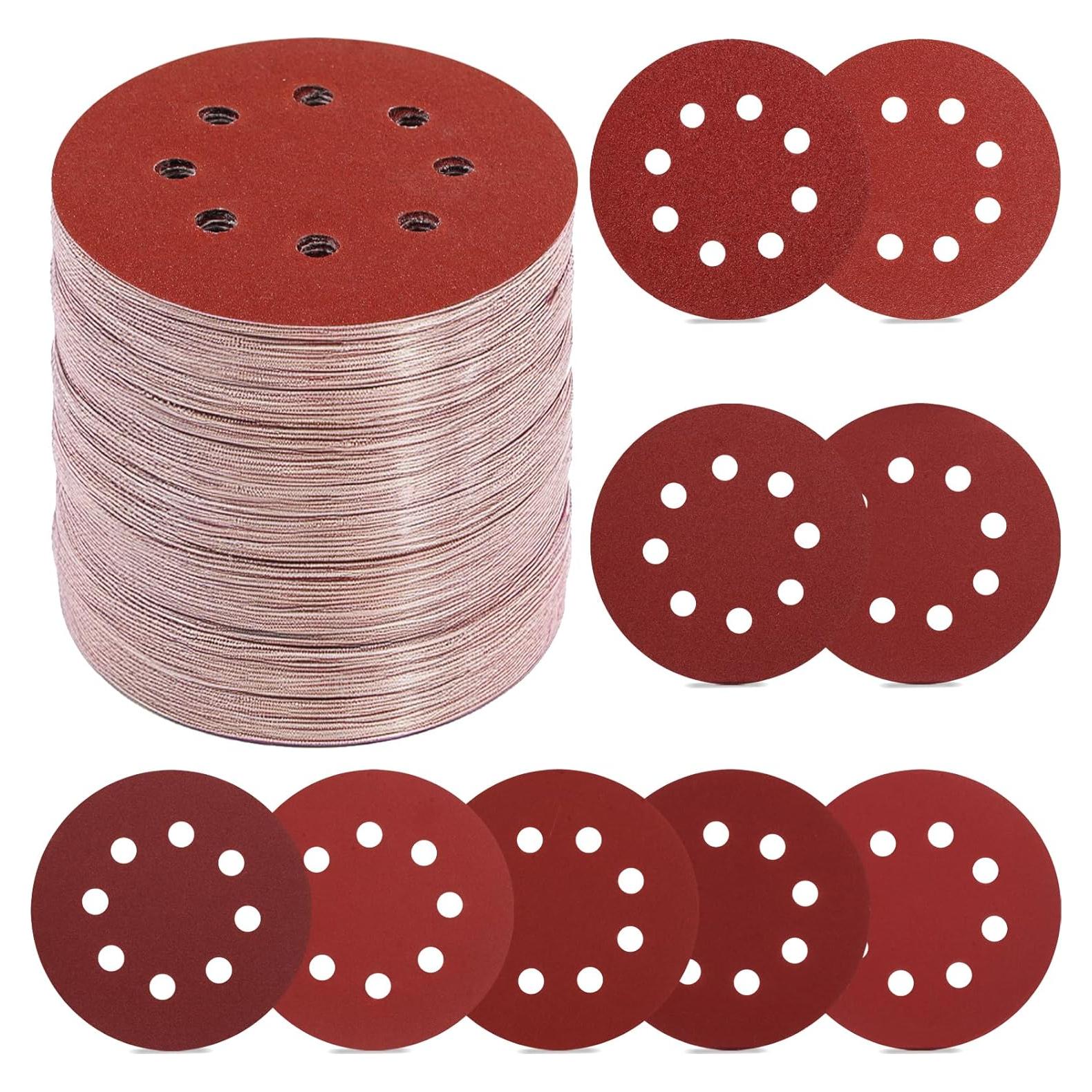 70 Discos de Lijado 5" YNZDRWA Grano Variado 40-800