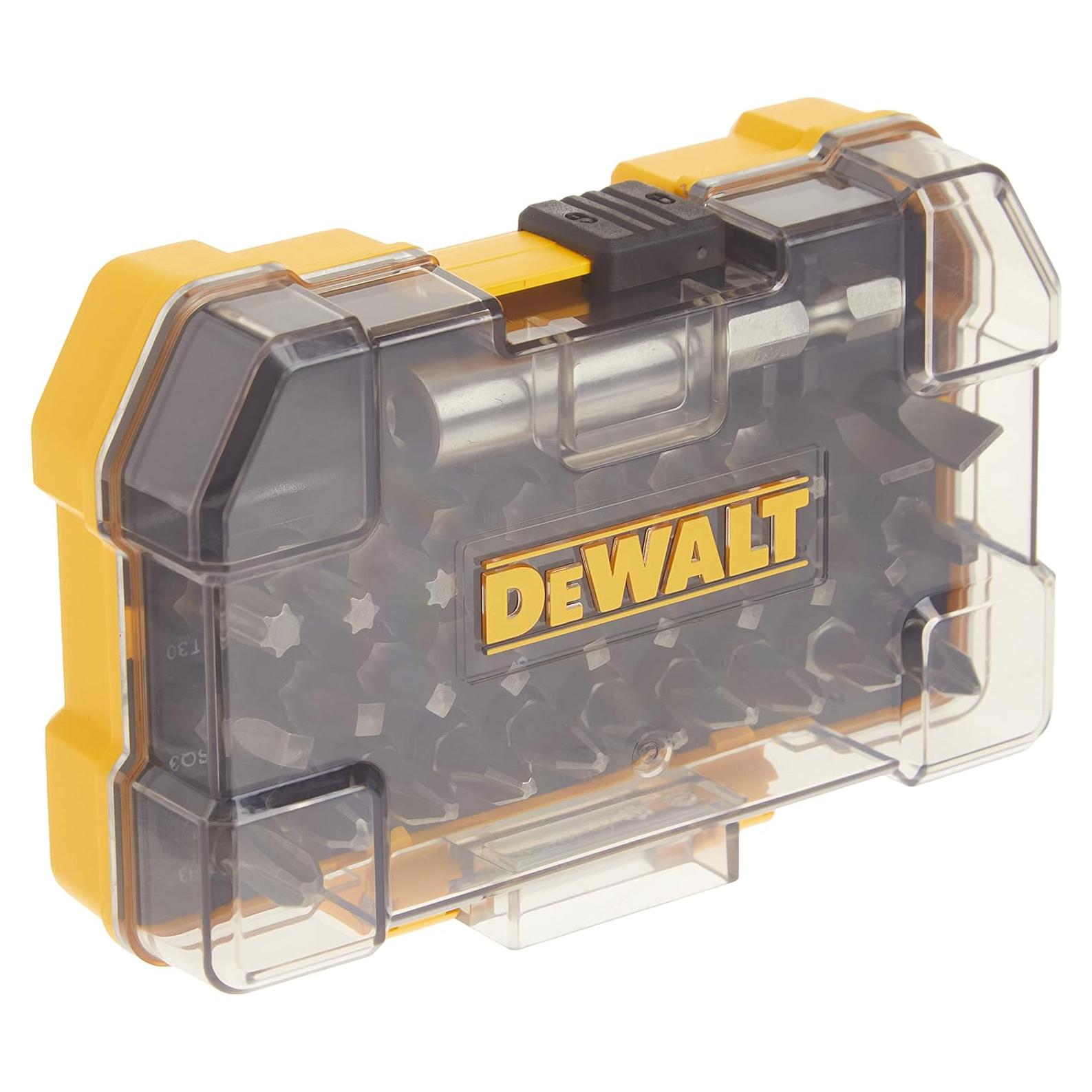 Juego de Destornilladores DEWALT DWAX100, 31 Piezas, Acero S2