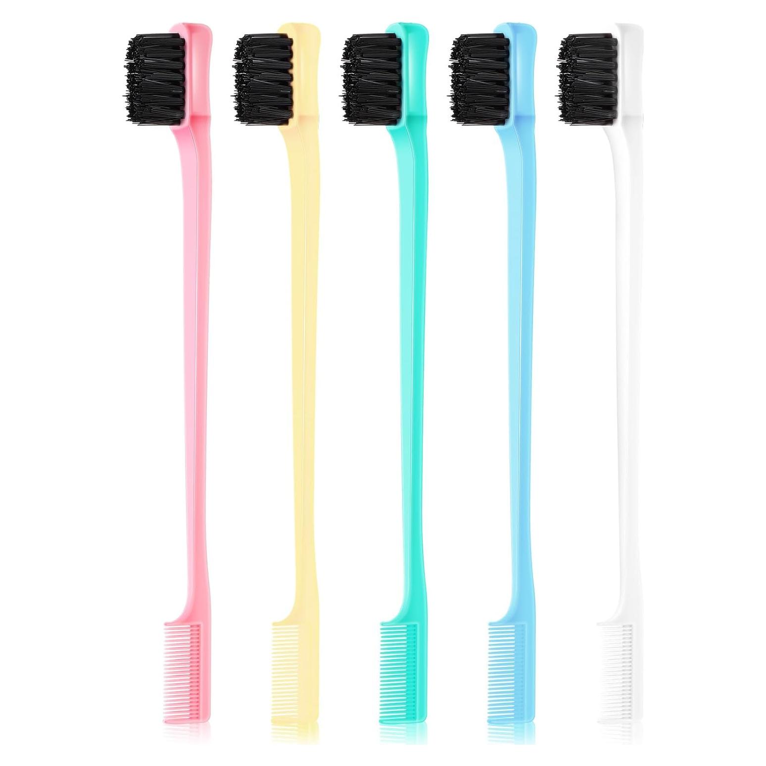 Set de 5 Cepillos de Control de Bordes Baderke - Nylon