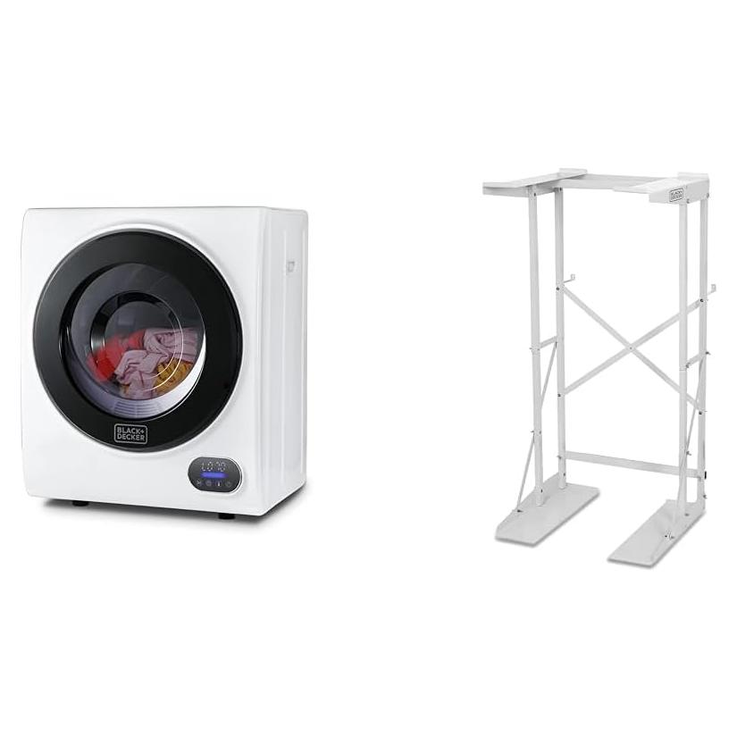 Secadora de Ropa Compacta BLACK+DECKER 2.5kg 850W Blanca