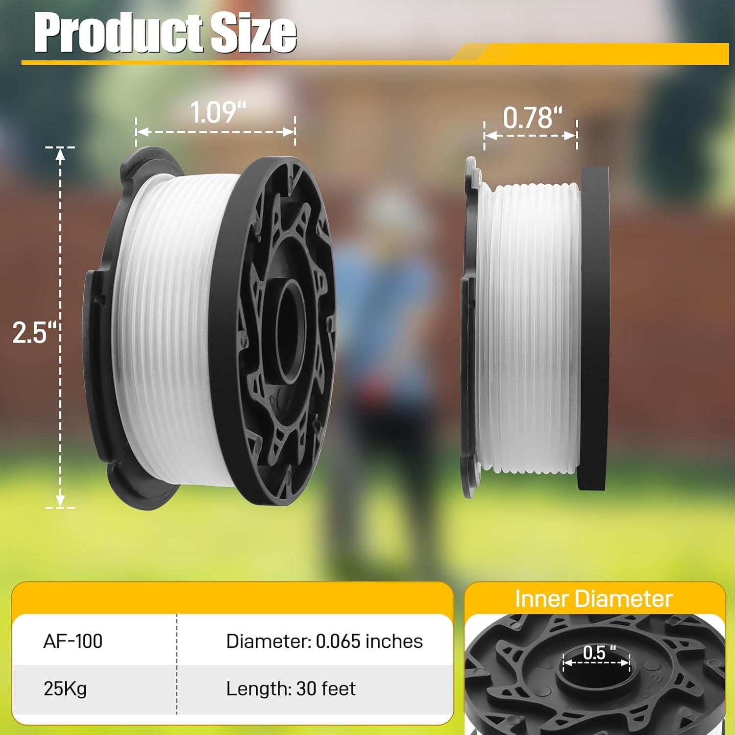 Paquete de 10 Cuerdas de Desmalezadora PETOX AF-100 240ft