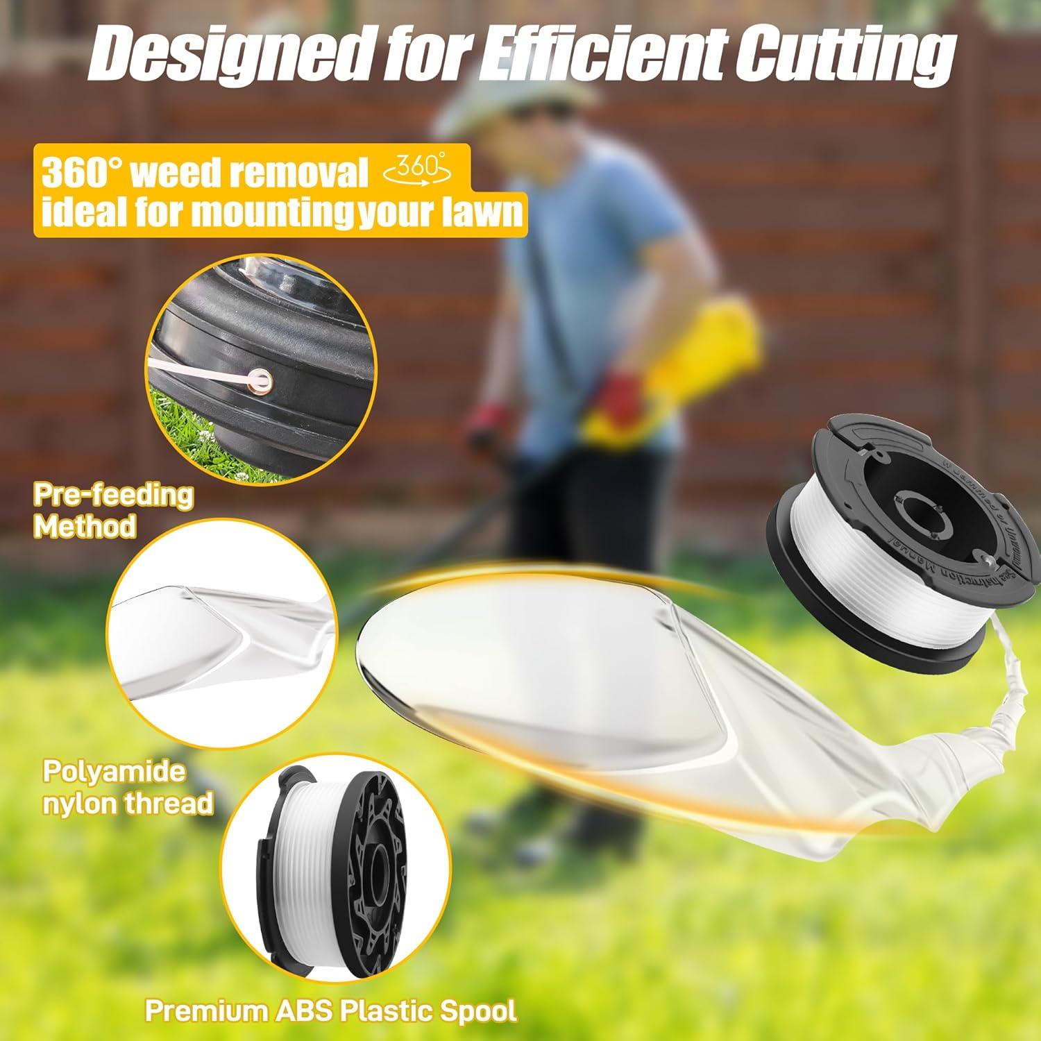 Paquete de 10 Cuerdas de Desmalezadora PETOX AF-100 240ft