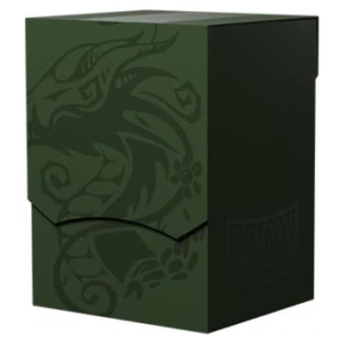 Caja de Barajas Dragon Shield Verde Bosque/Negro - Almacenamiento TCG