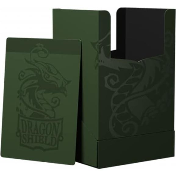 Caja de Barajas Dragon Shield Verde Bosque/Negro - Almacenamiento TCG