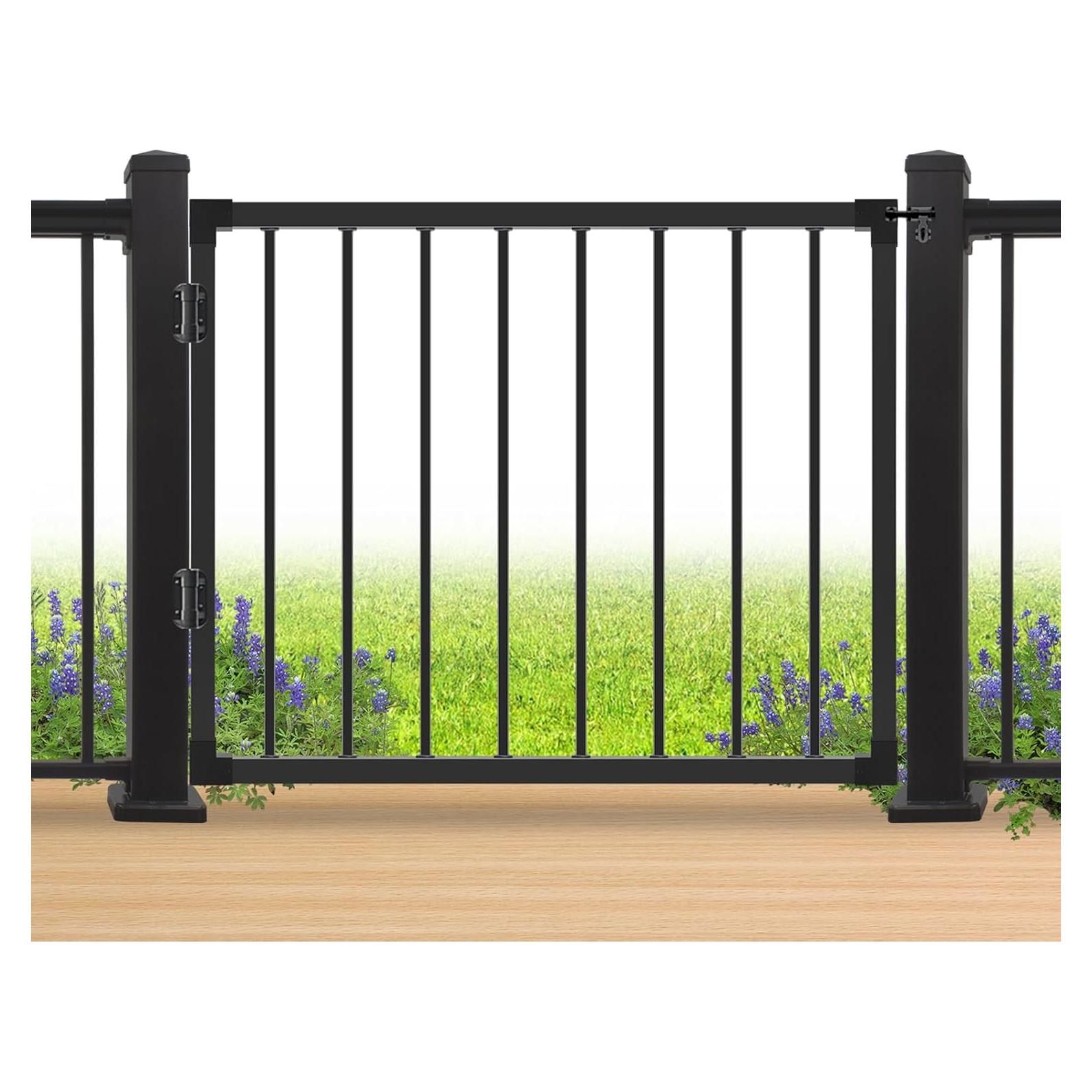 Puerta de acero galvanizado SunCrafts 96.52 cm para deck
