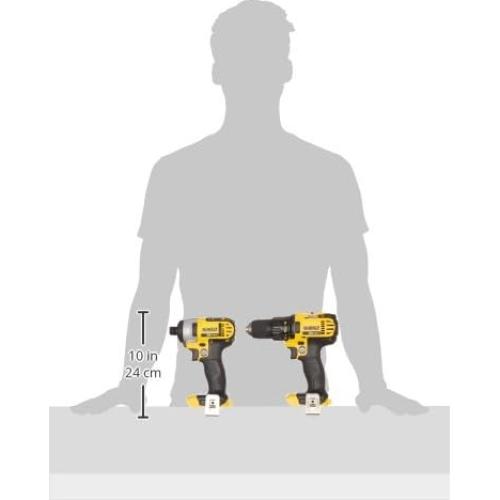 Kit Taladro y Destornillador DEWALT DCK280C2 20V MAX Inalámbrico