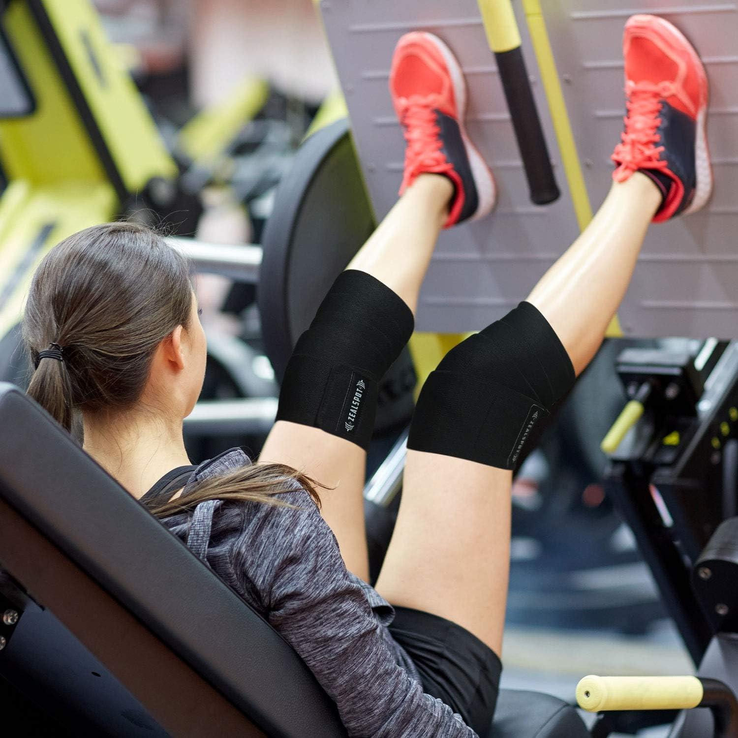 Fajas para Rodillas Zealspot - Compresión y Soporte Elástico 182.88 cm