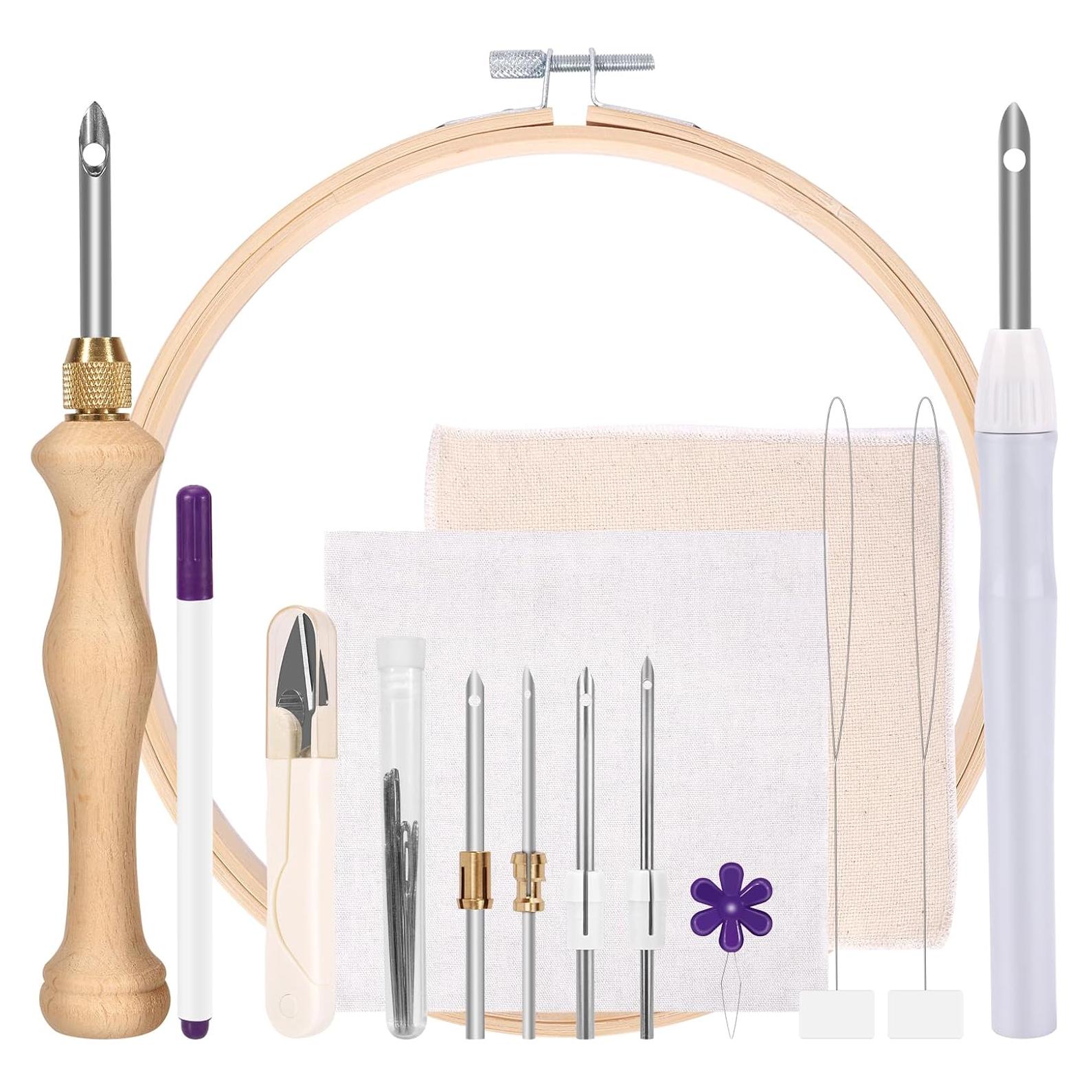 Kit de Agujas de Punch Pllieay 23 Piezas para Bordado