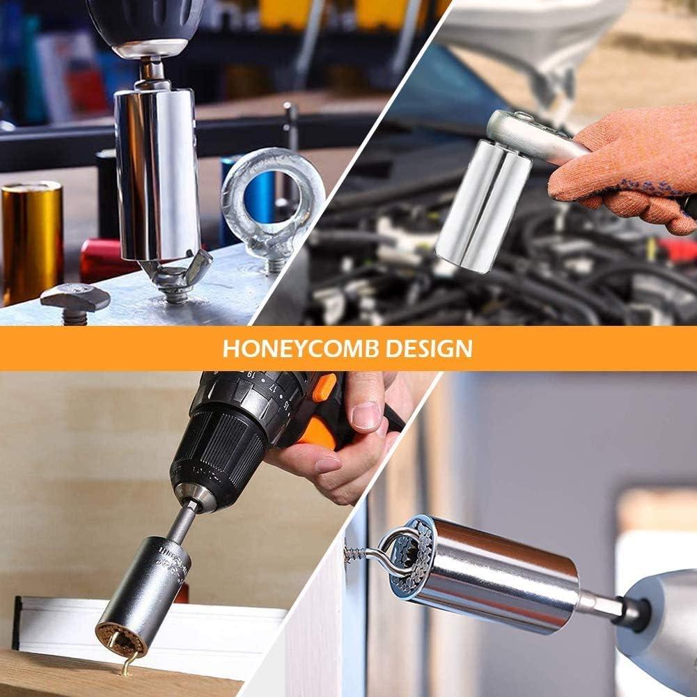 Juego de Herramientas FOUUA: Extensión Flexible y Socket Universal