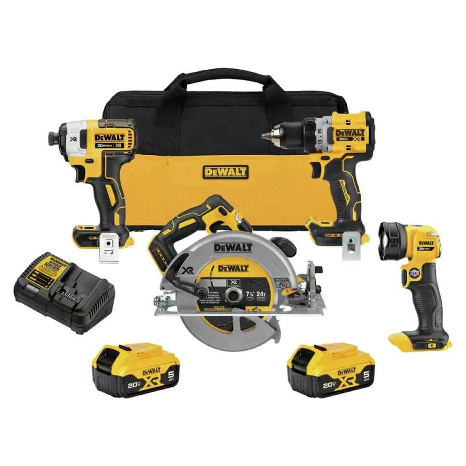 Kit de Herramientas Dewalt DCK447P2 20V Sin Escobillas 4 Piezas