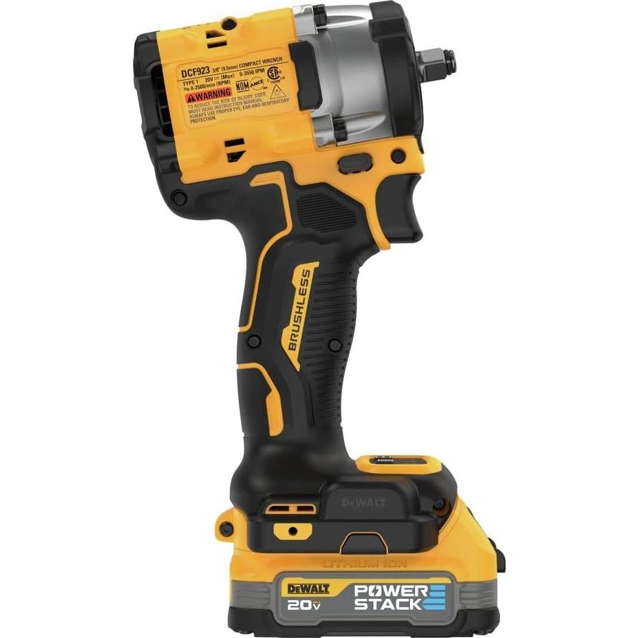 Llave de Impacto Compacta Dewalt DCF923E1 20V 300Nm