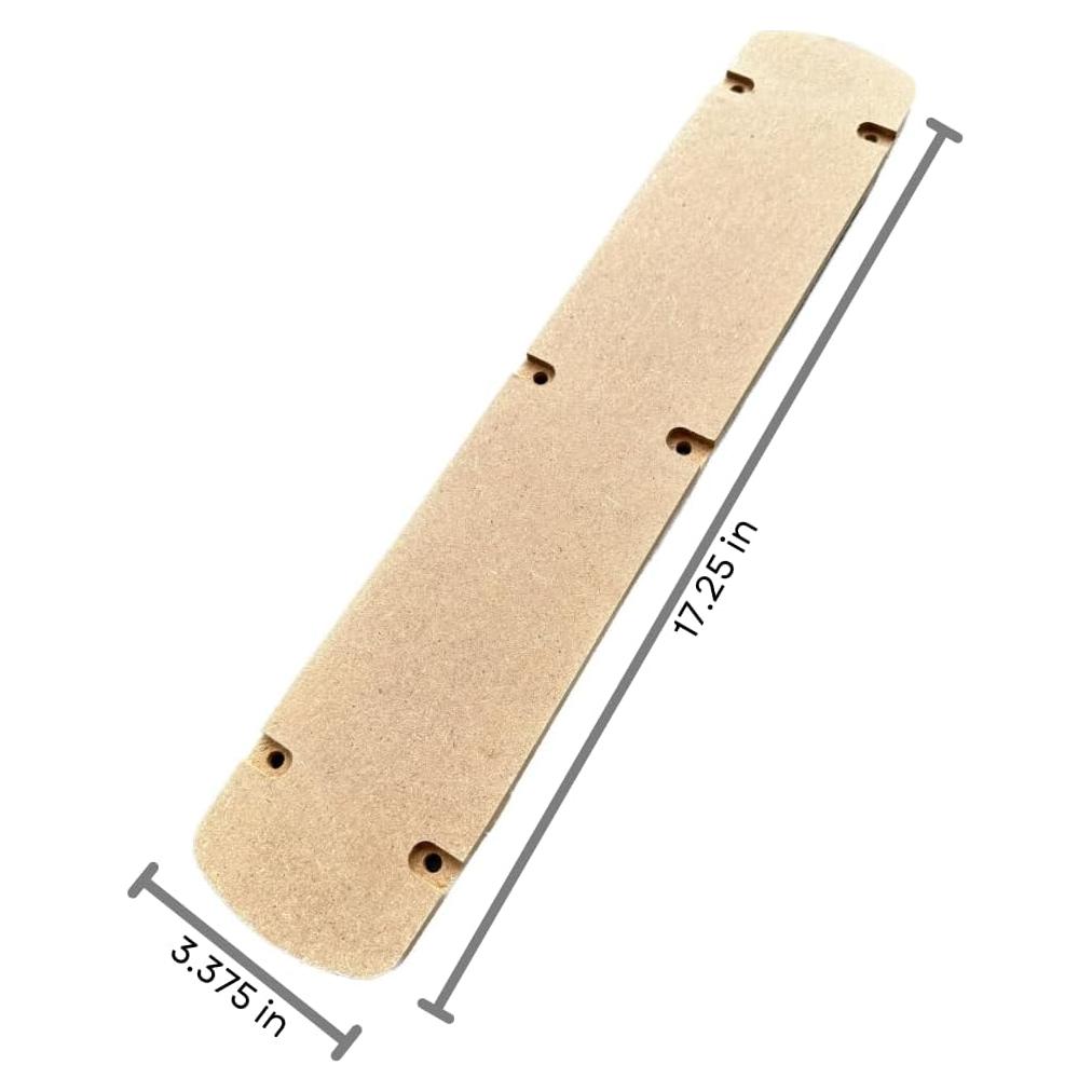 Inserto Cero Clearance Genérico para Sierra Inglete Dewalt 12"