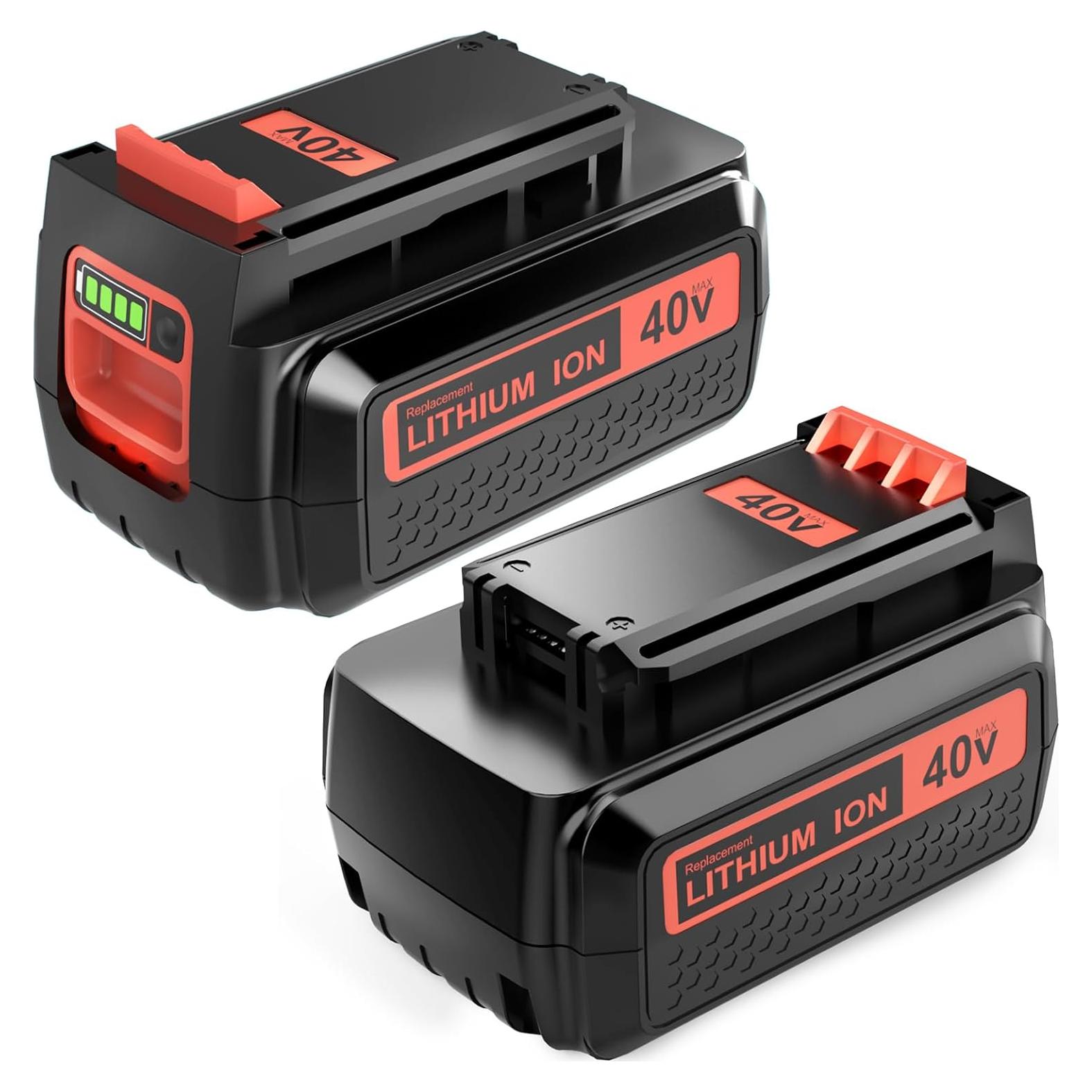 Batería de Reemplazo 3600mAh Black and Decker 40V Amarillo