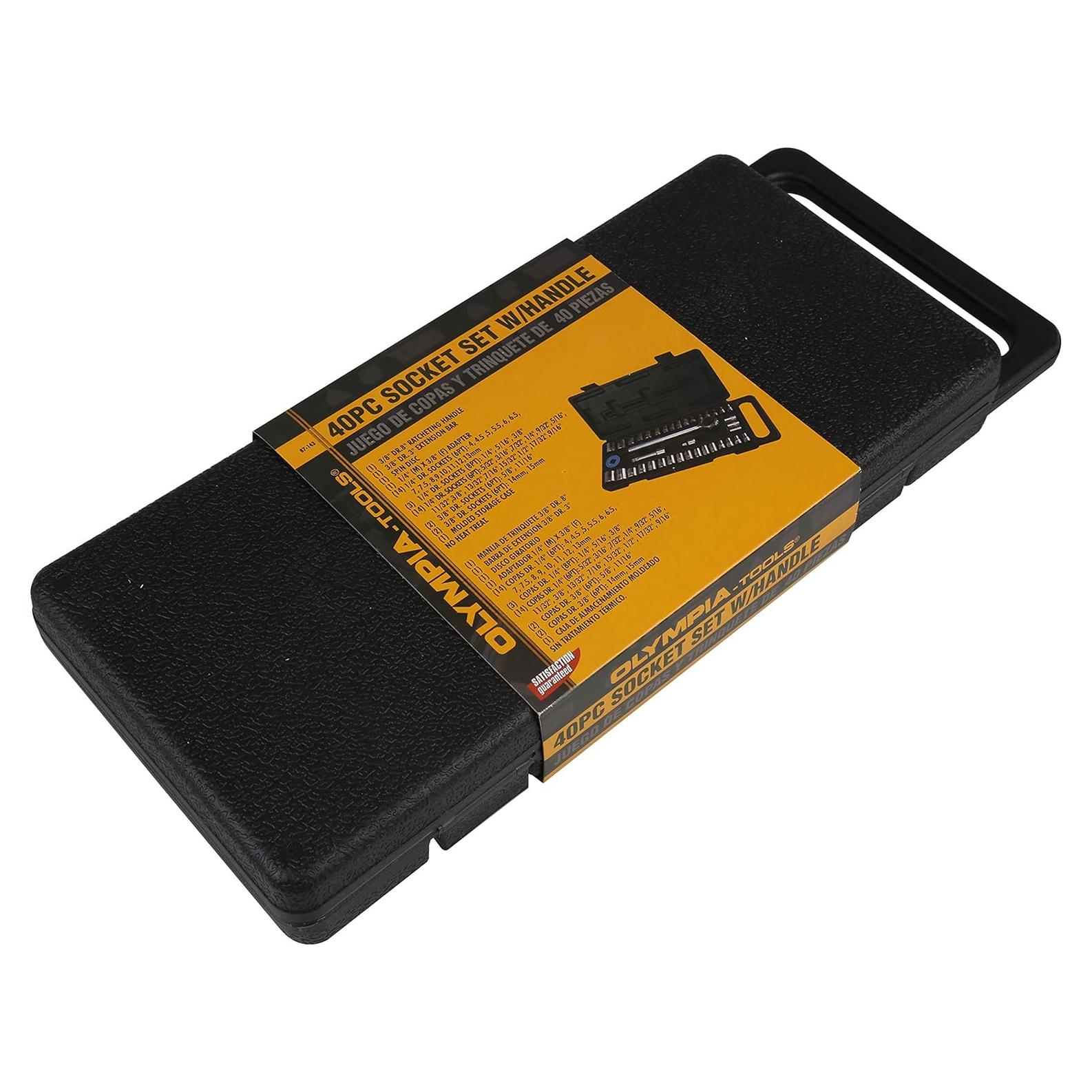 Juego de llaves de vaso 40 piezas Olympia Tools 87-143