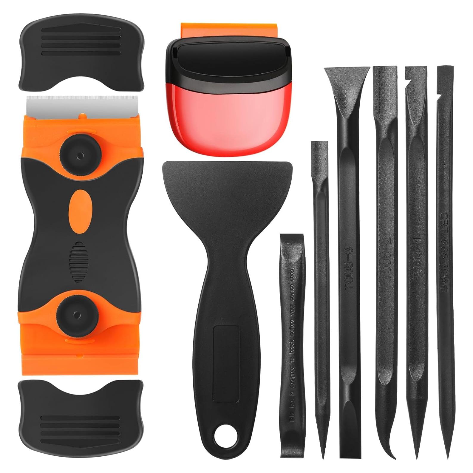 Kit de Limpieza 9 Piezas Tallew Raspadores de Plástico