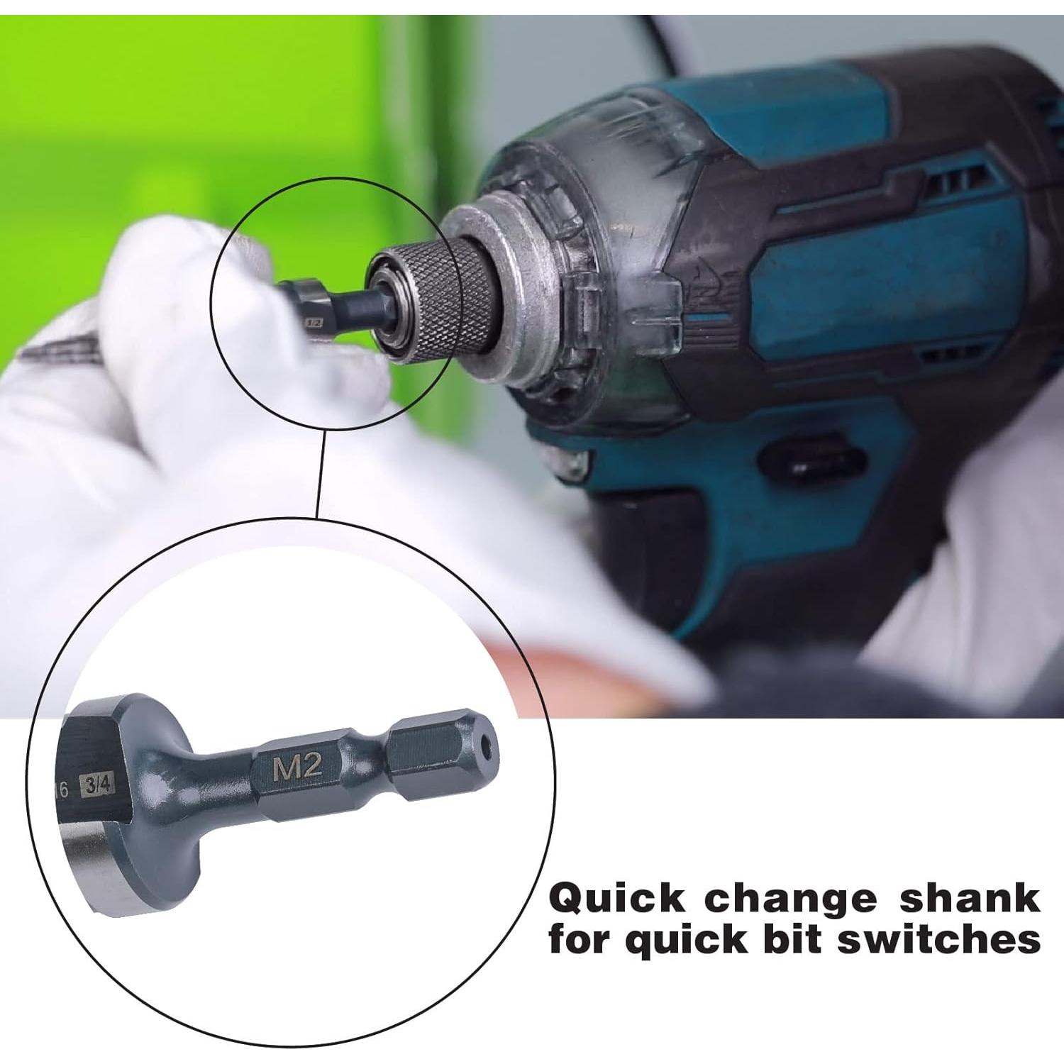 Broca Escalonada Doble Flute Jerax HSS 1/8" - 1/2" para Metal y Madera