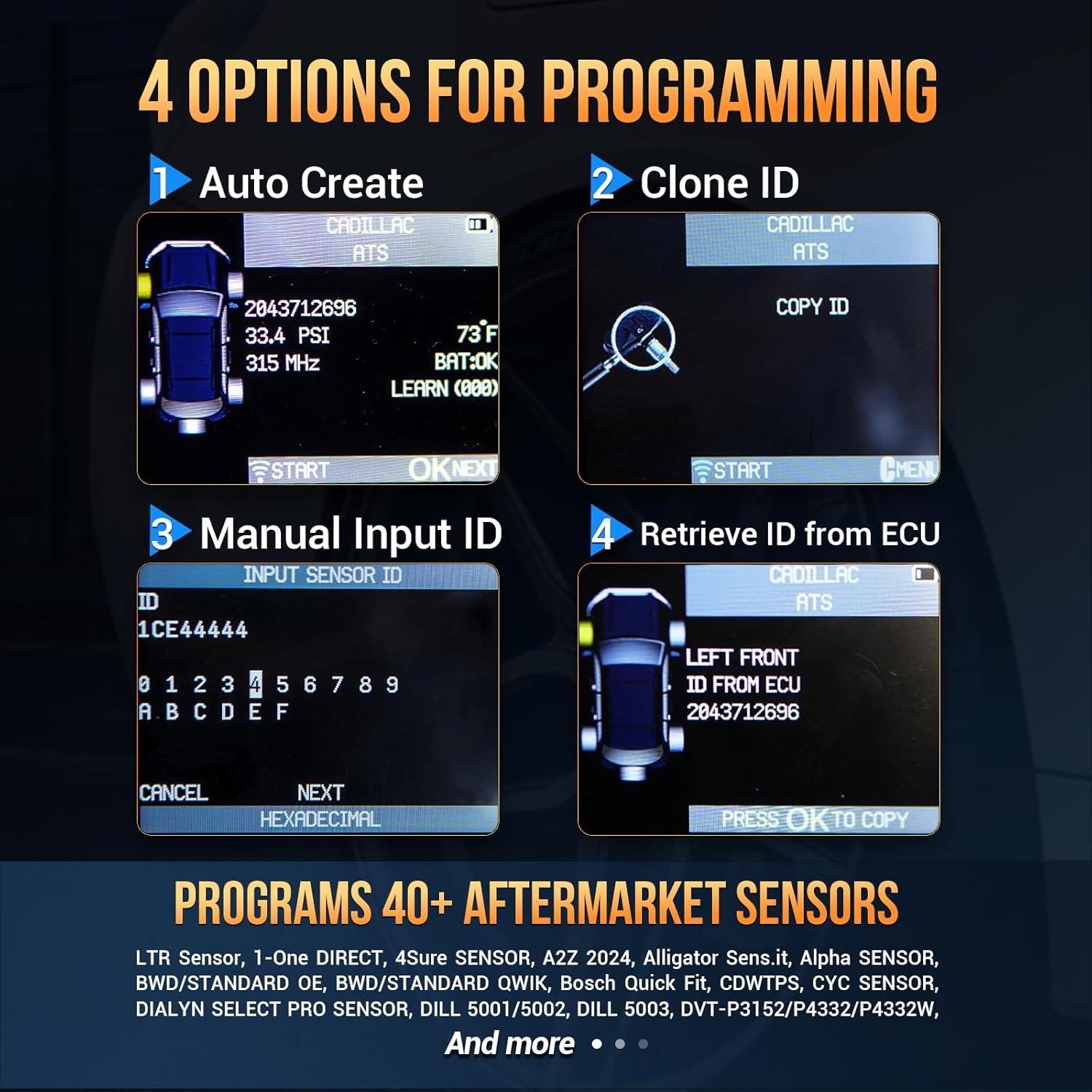 Herramienta TPMS LAUNCH TSAP-3 - Activar, Leer y Reprogramar Sensores