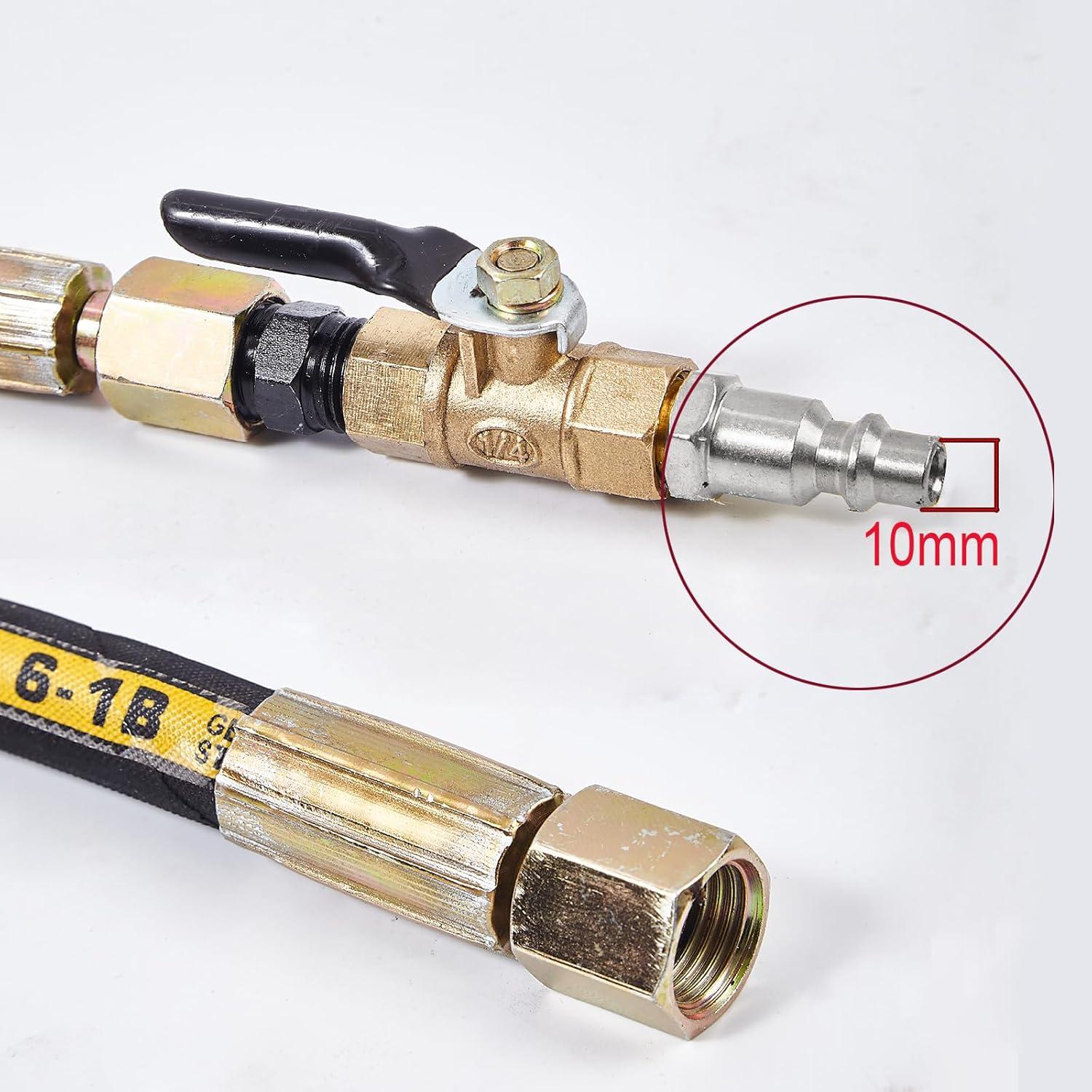 Kit Extractor de Inyectores Neumático Rolfutool 21 Piezas 10mm