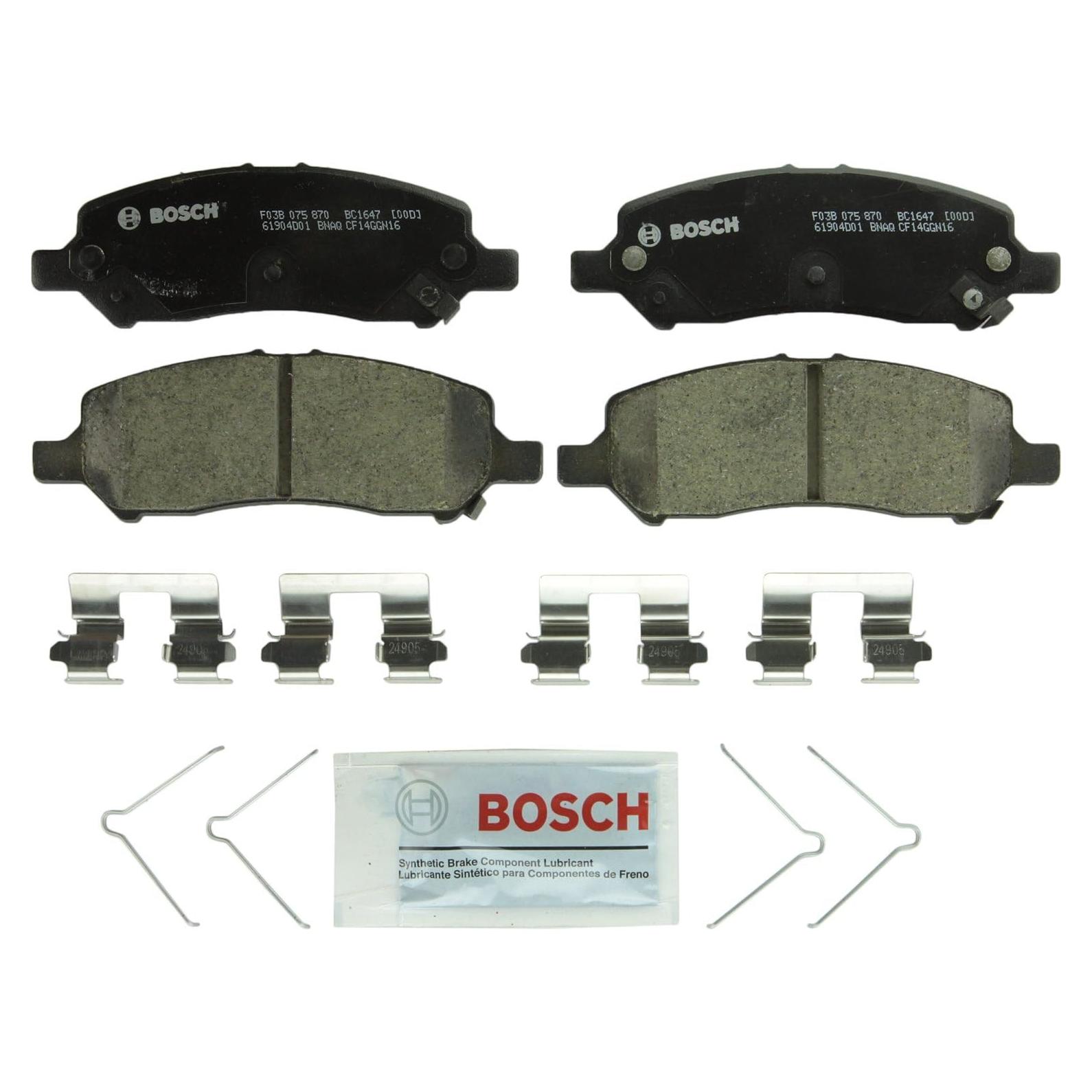 Pastillas de Freno Cerámicas Bosch BC1647 Traseras para Dodge Dart