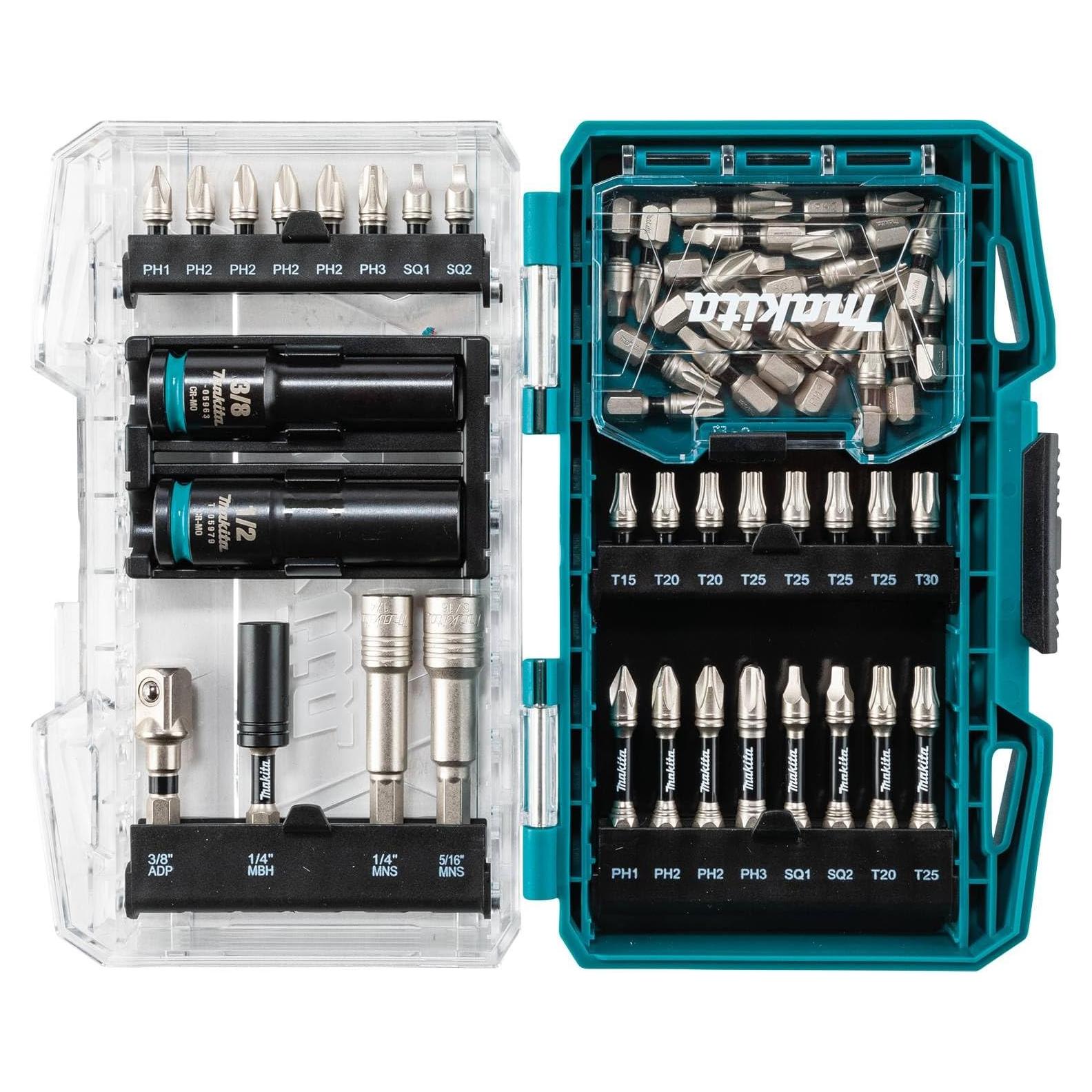 Juego de 50 Piezas de Puntas de Impacto Makita T-05941
