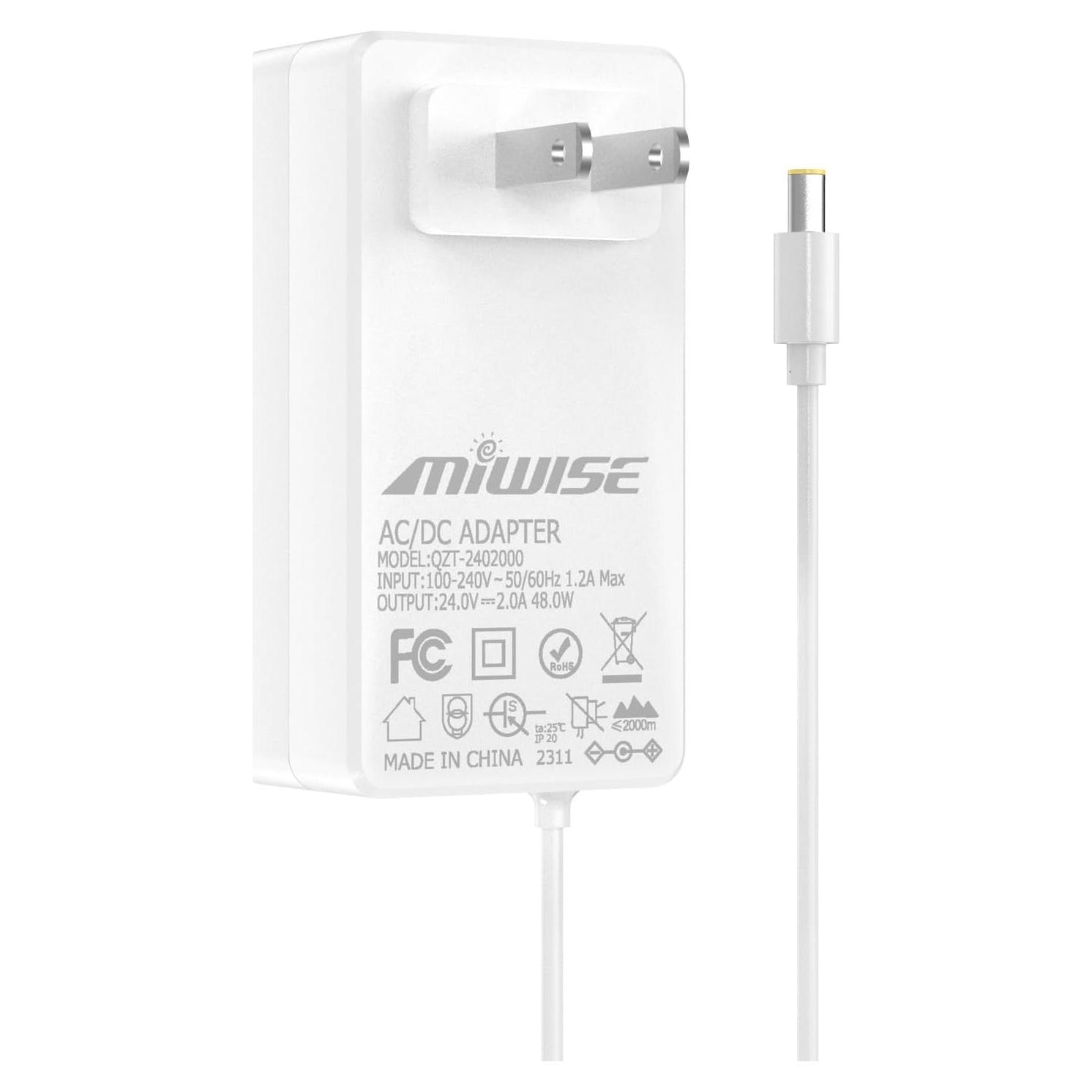 Adaptador de Alimentación MIWISE DC24V 2A 48W para Tiras LED