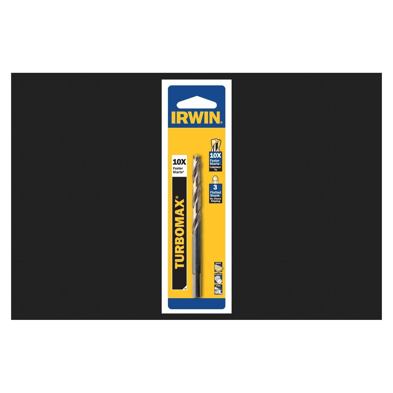 Broca TurboMax 11/64" Irwin 135° Jet Point - Paquete de 3