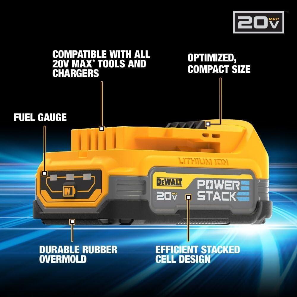 Destornillador de Impacto DEWALT 20V DCF840E1 231.4 Nm