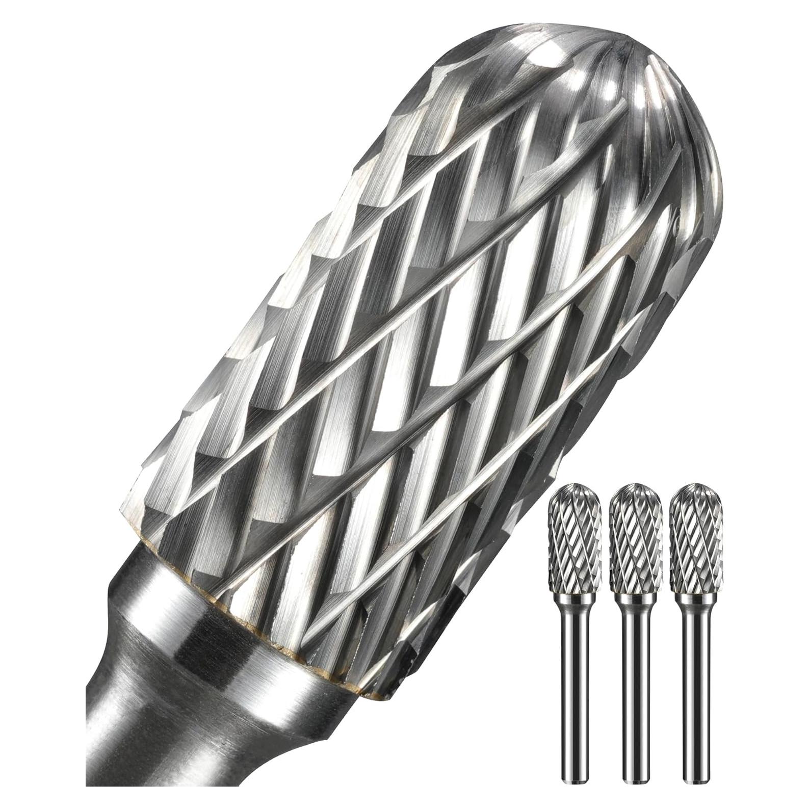 Juego de 3 Fresas de Carburo Sworker 1/4" Vástago 12.7mm