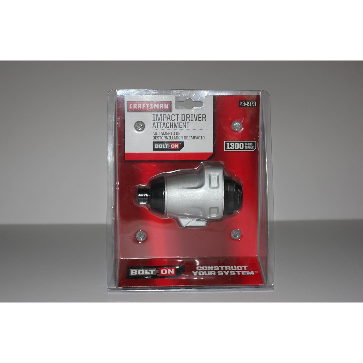 Accesorio de Impacto Craftsman 1/4" Conexión Rápida 1300 Pulgadas-Libra