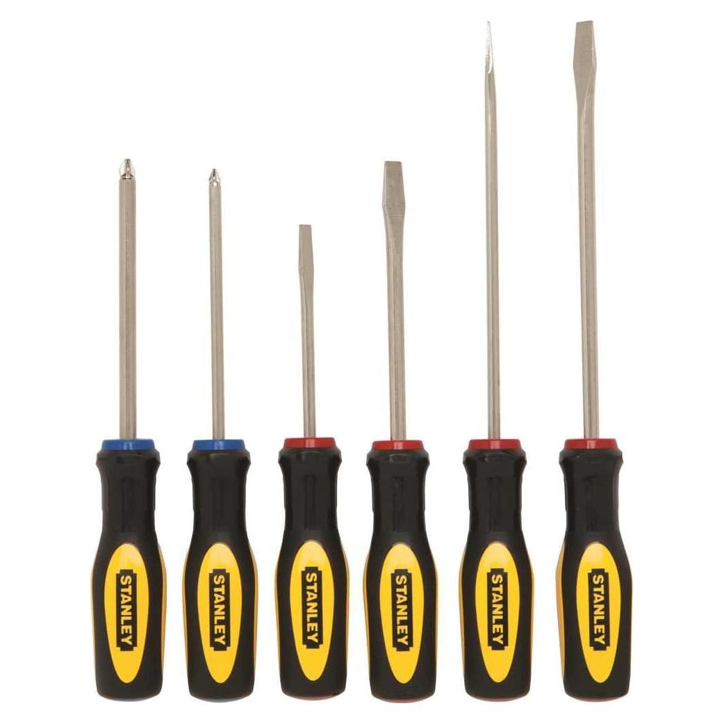 Juego de Destornilladores Stanley 60-060 6 Piezas Ergonómico