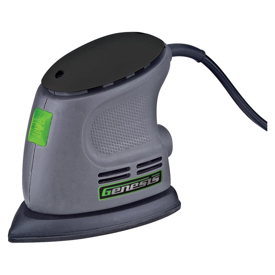 Lijadora de Palma Genesis GPS080 con Aspiración y 3 Papeles de Lija