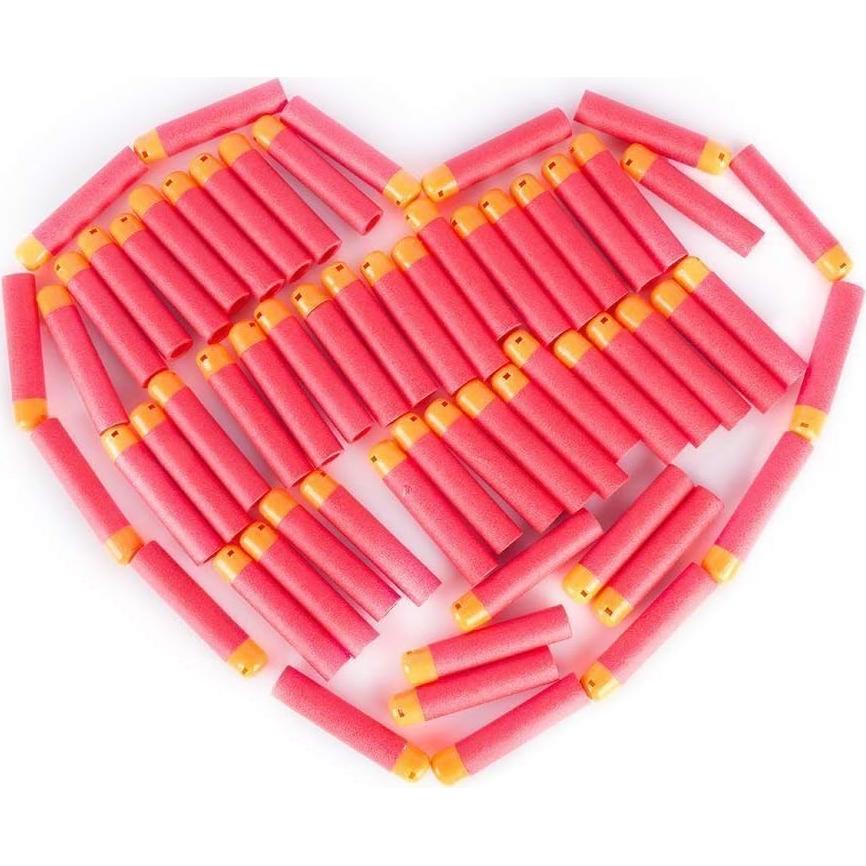 Paquete de 120 Dardos de Recarga Little Valentine N-Strike Mega