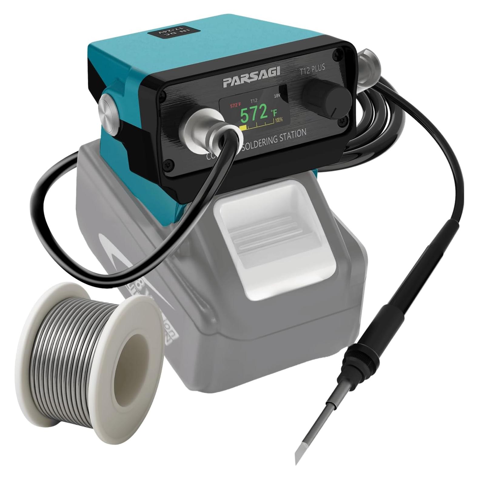 Estación de Soldadura Inalámbrica Makita 18V T12 PLUS - Pantalla IPS