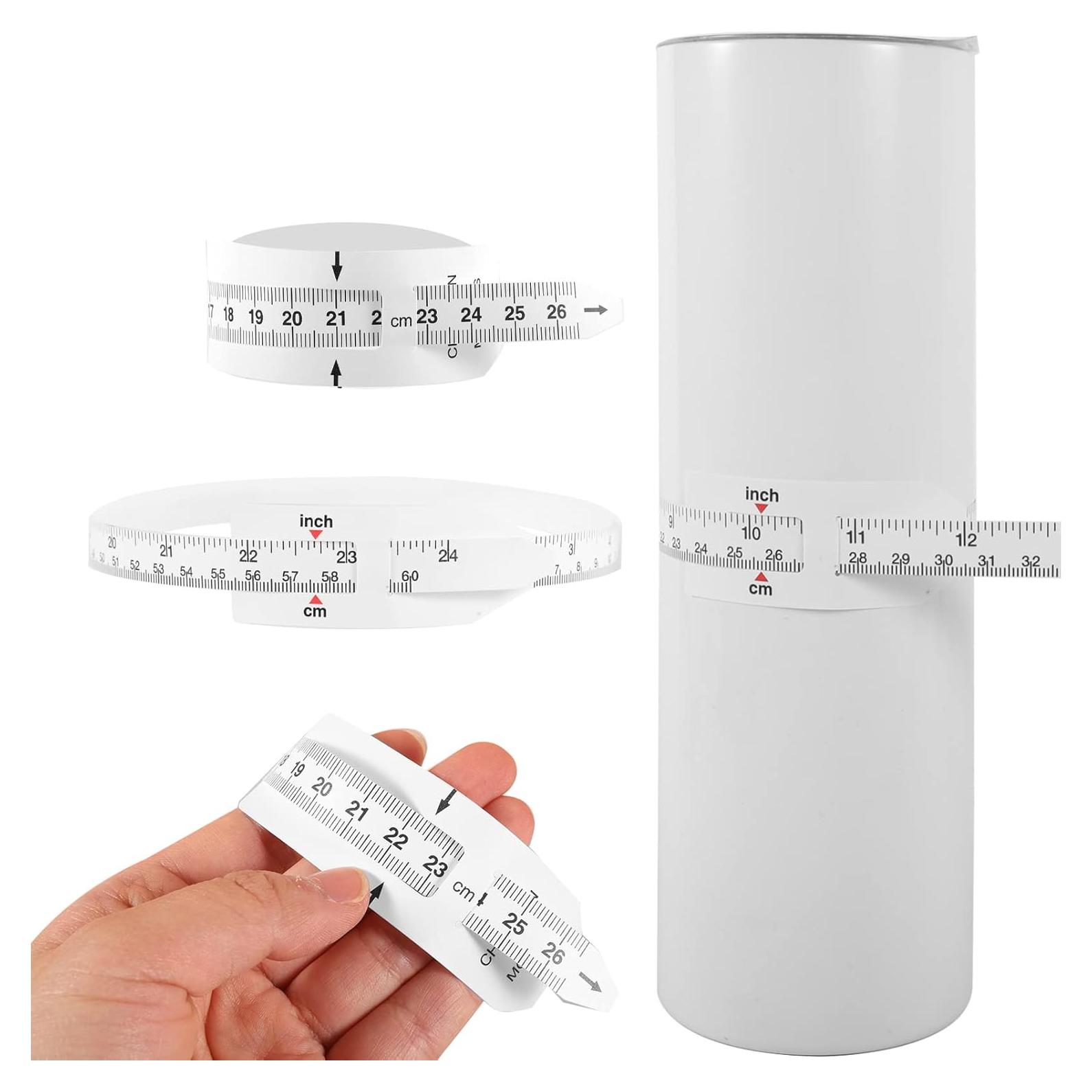 Cinta Métrica de Sublimación WSICSE 2 Pcs 60cm y 26cm