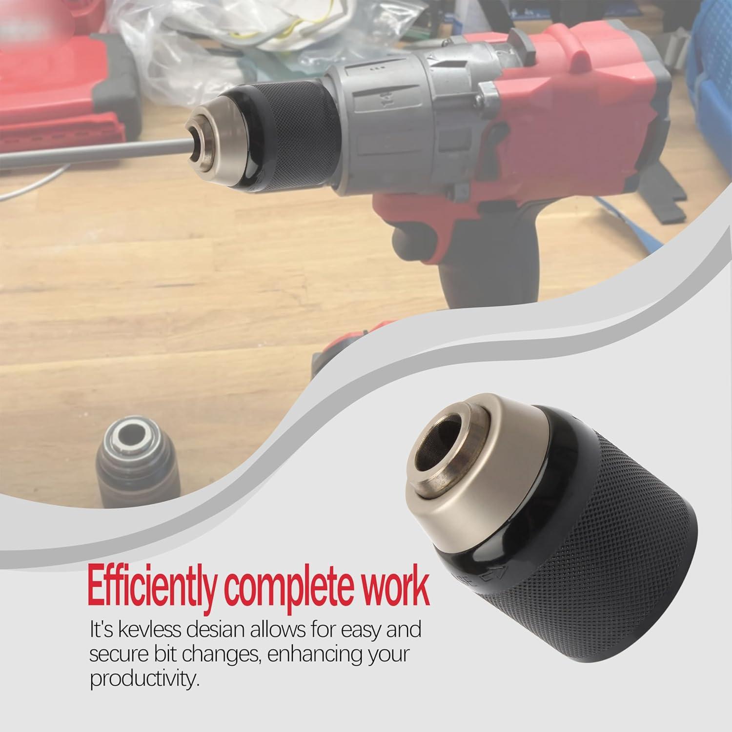 Mandril Sin Llave Shinelan 42-66-2704-20 para Taladros Milwaukee