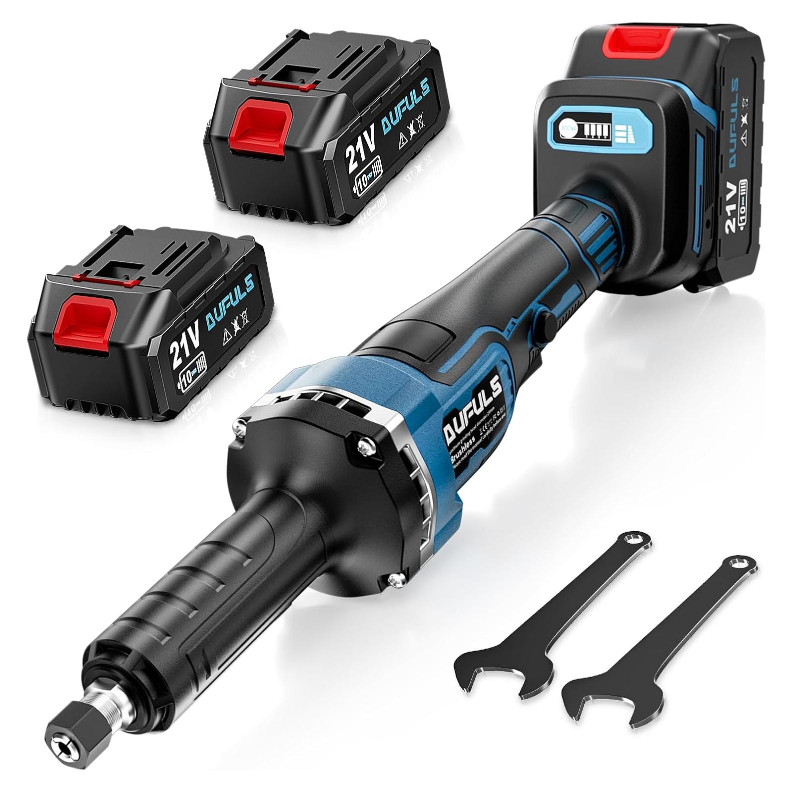 Amoladora Inalámbrica Dufuls LD-11-1-BL 12V 28000 RPM