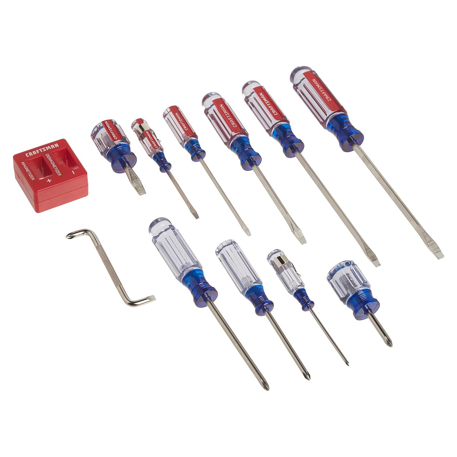 Juego de Destornilladores CRAFTSMAN 12 Piezas Acero Aleado