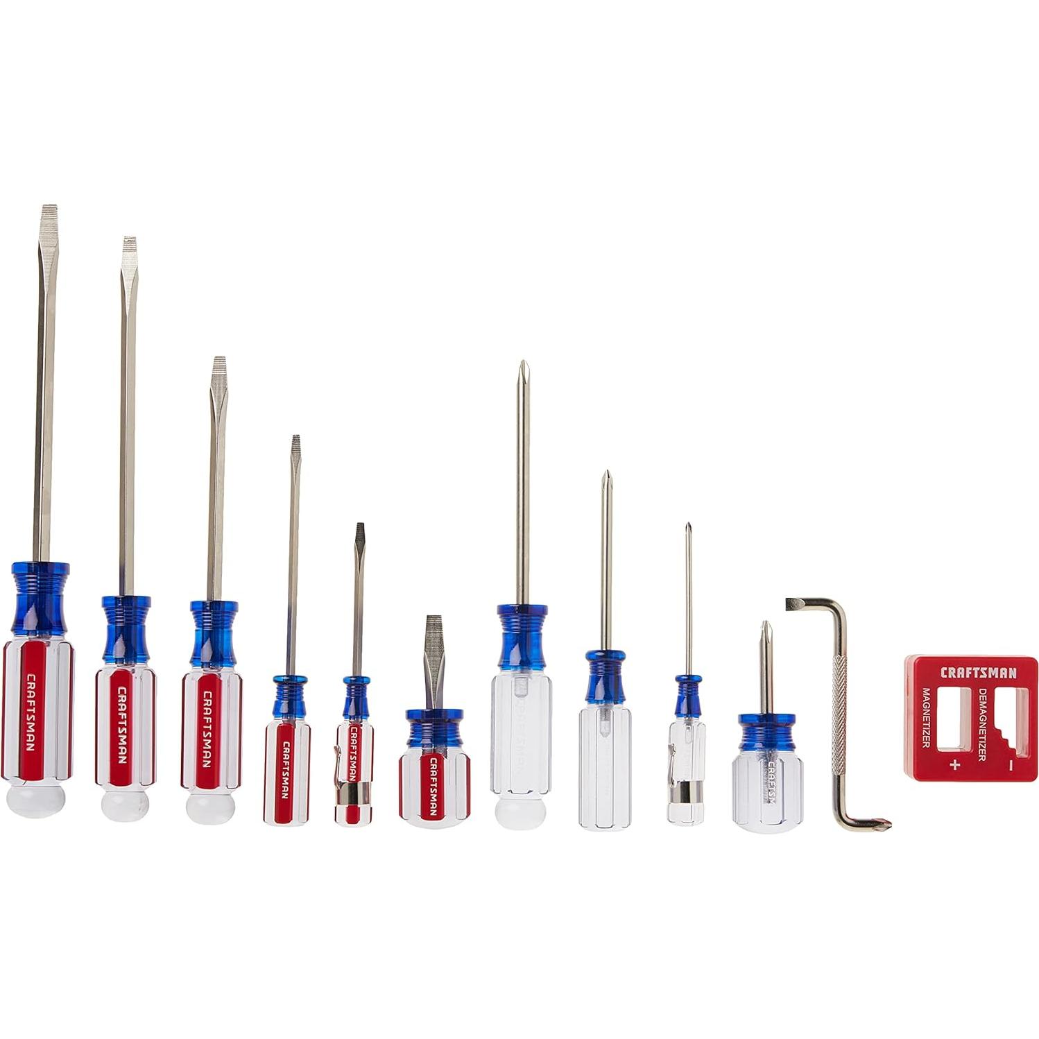 Juego de Destornilladores CRAFTSMAN 12 Piezas Acero Aleado