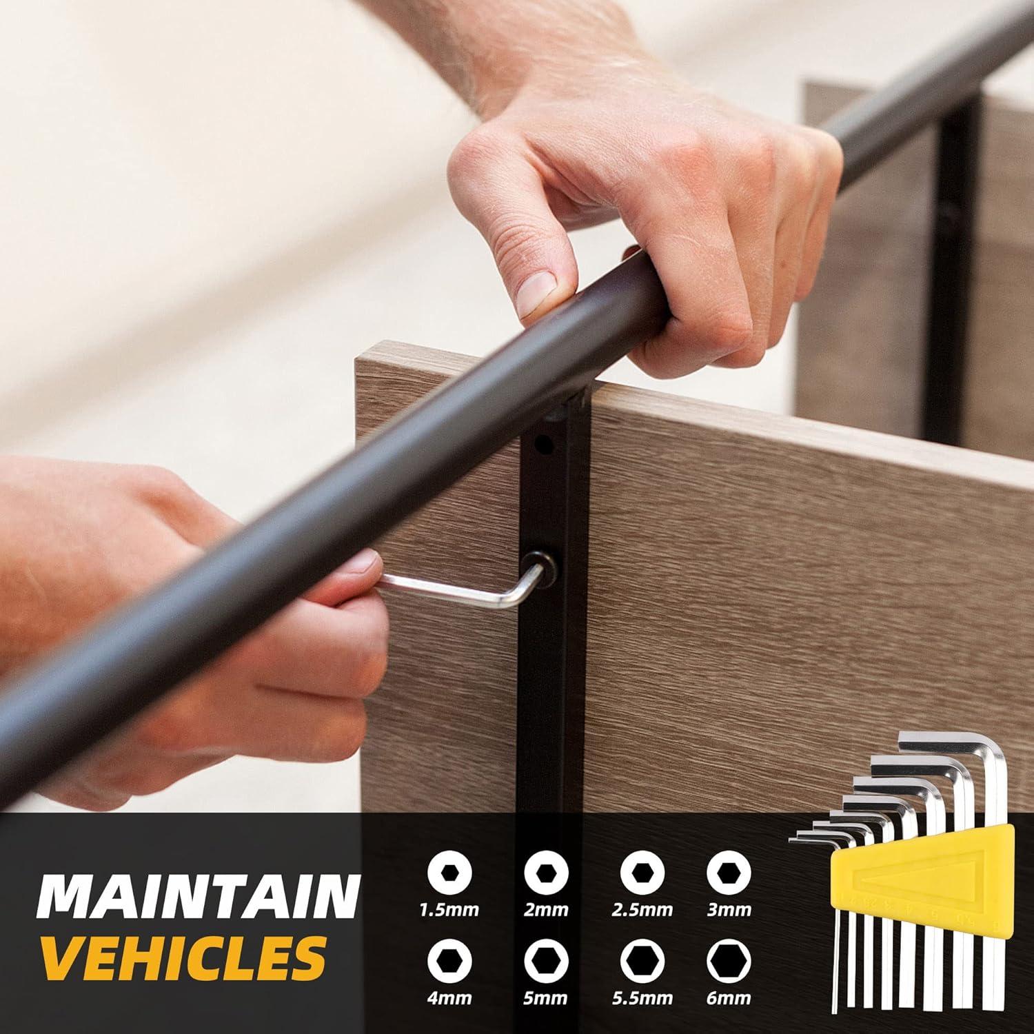 Kit de Herramientas Manuales URASISTO 40 Piezas con Caja