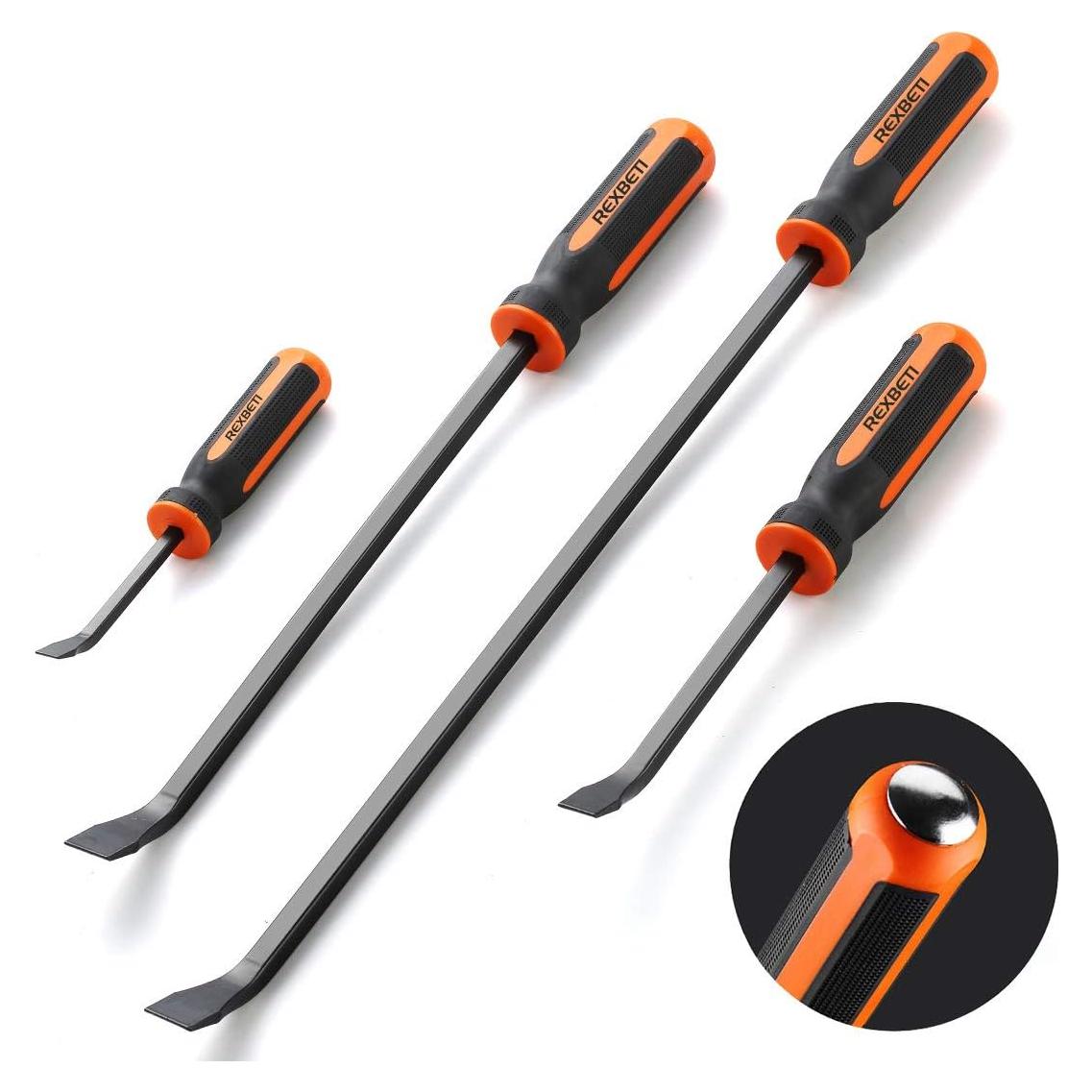 Juego de Palancas REXBETI 4 Piezas 20-60 cm Herramientas Manuales