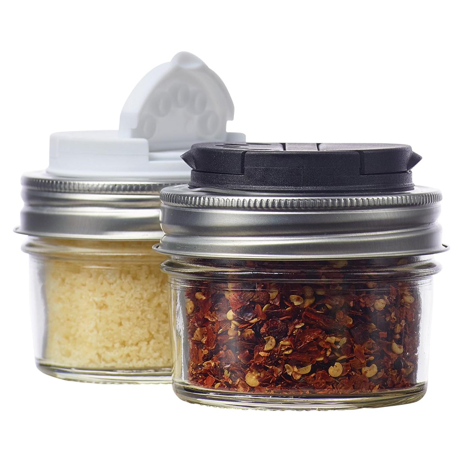 Tapa de Especias Jarware para Tarros Mason Boca Regular, Set de 2