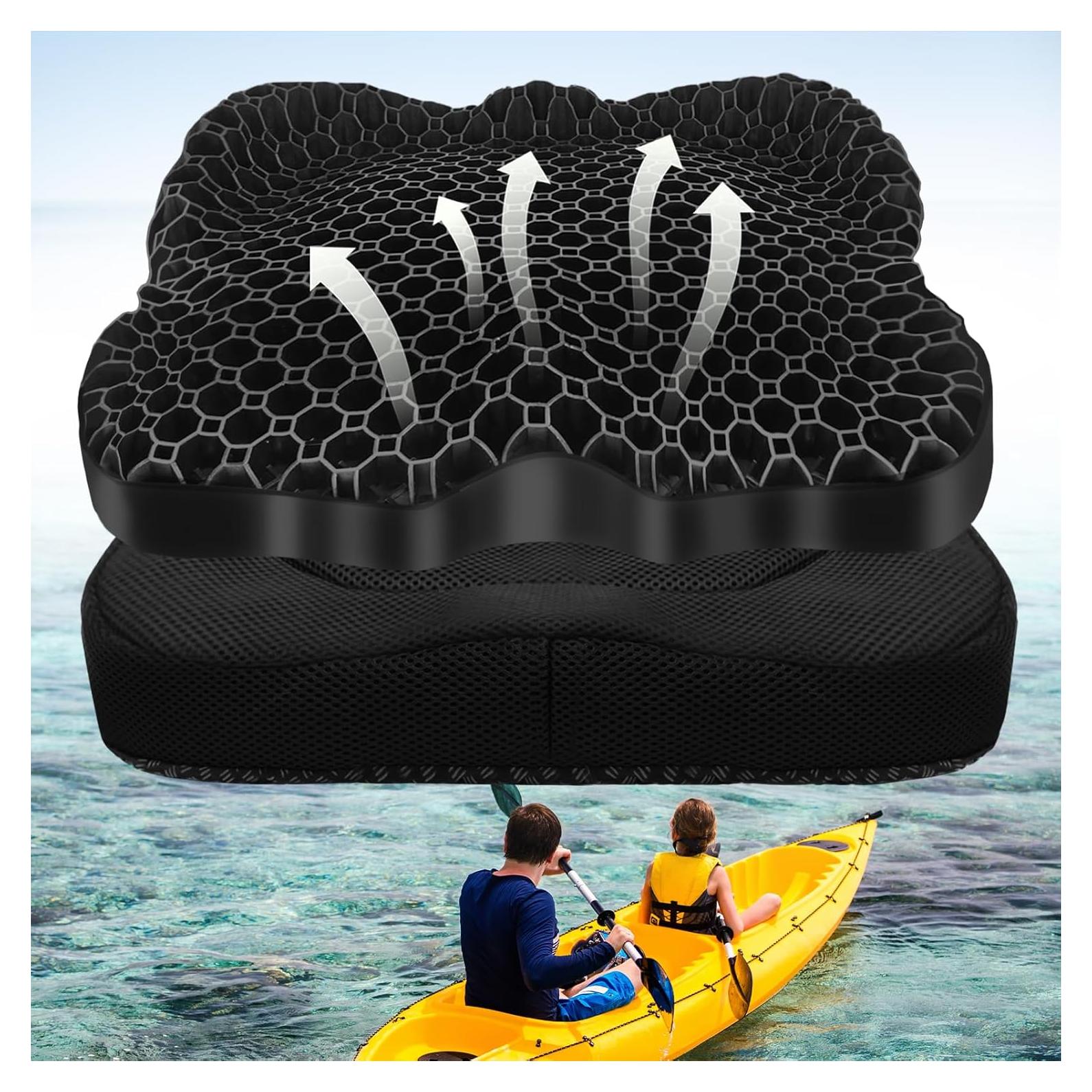 Cojín de Asiento Antideslizante NEW-Vi para Kayak - Gel Impermeable