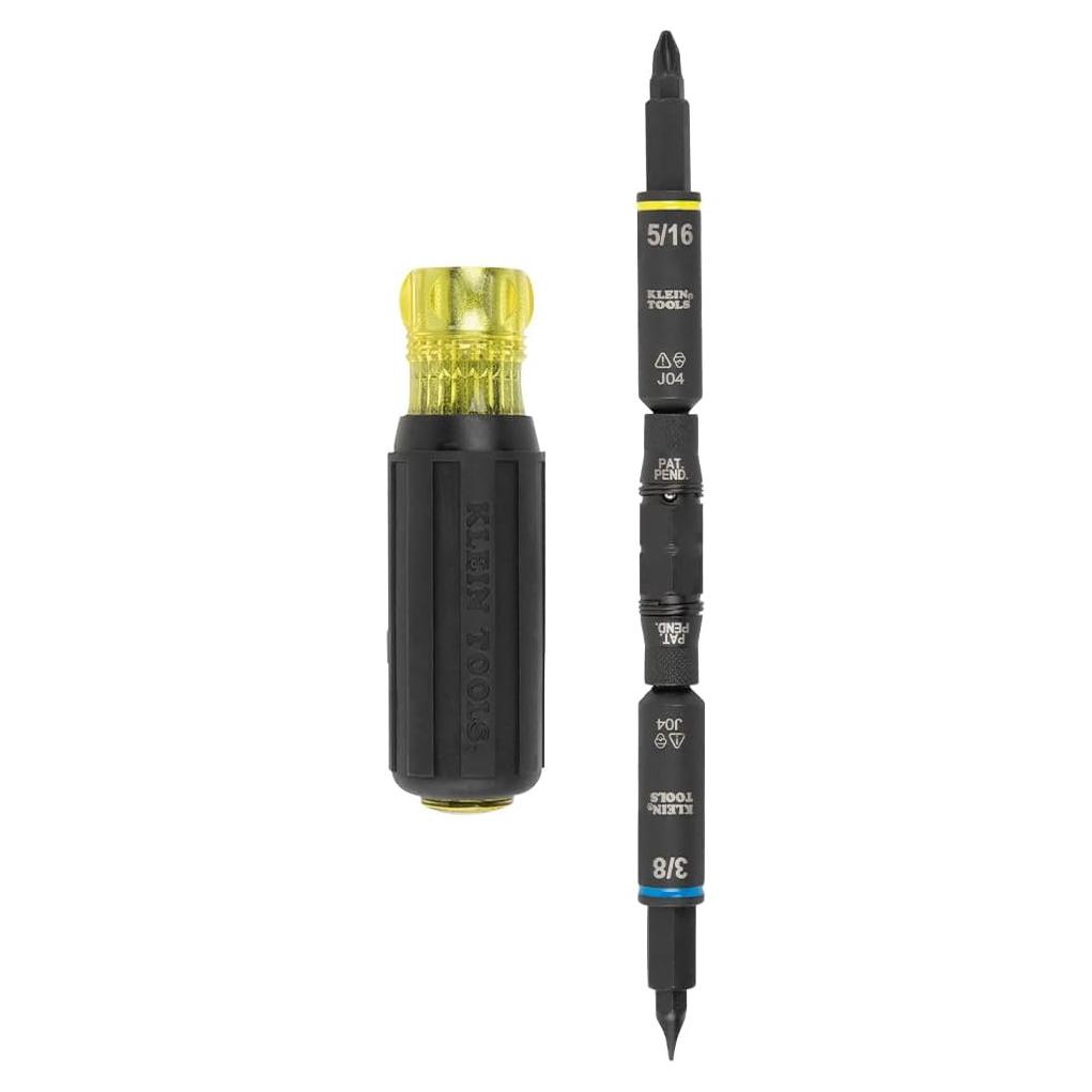 Destornillador Multi-Bit Klein Tools 11 en 1 Impacto 32527HD