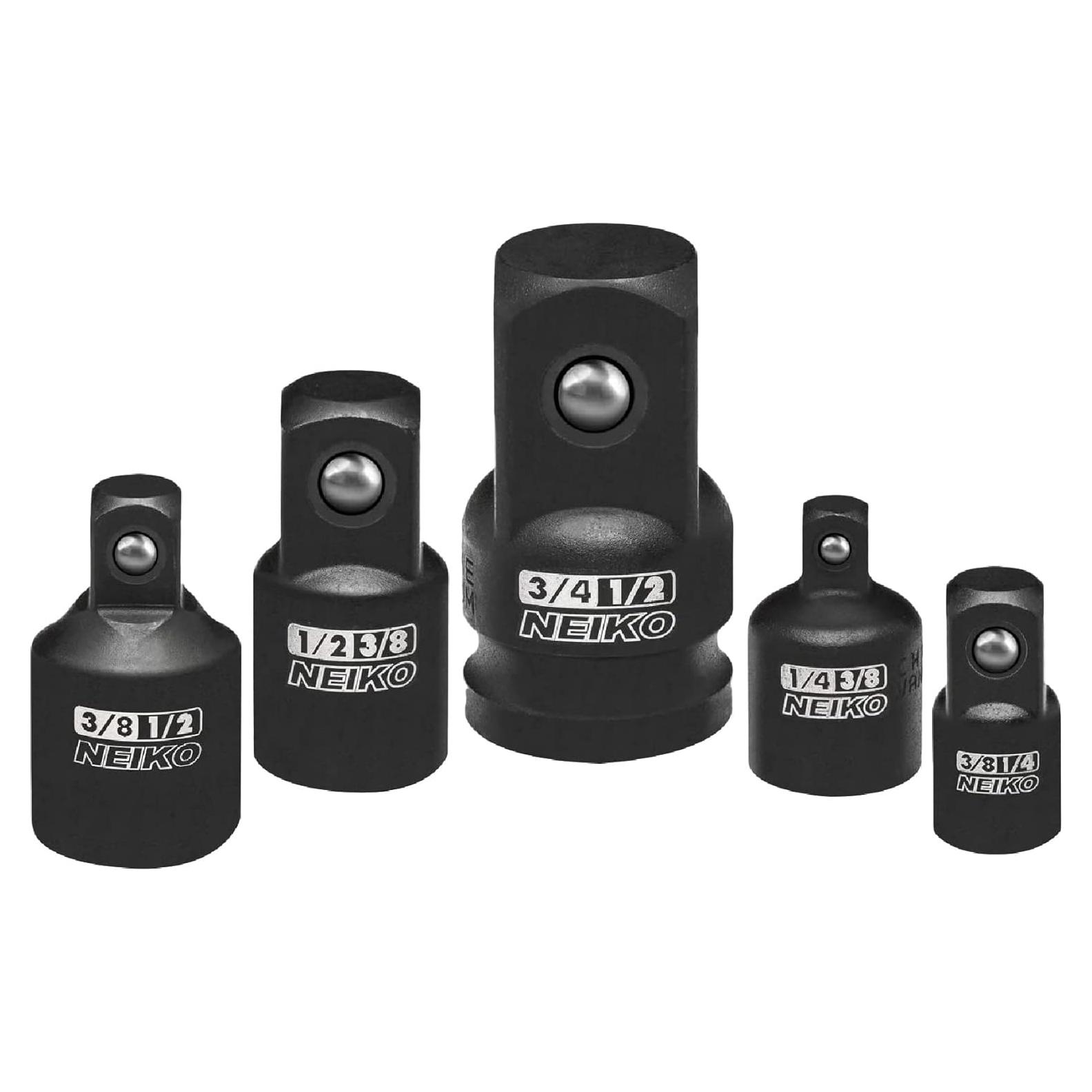 Juego de Adaptadores de Impacto NEIKO 30249A 5 Piezas