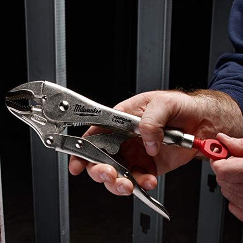 Alicate de bloqueo Milwaukee 12.7 cm ergonómico acero cromado