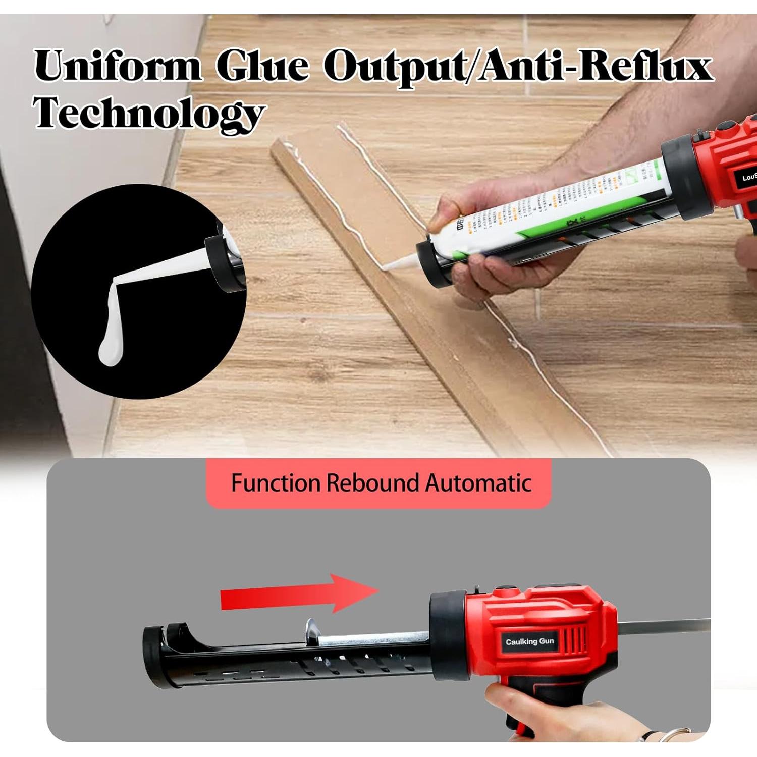 Pistola de Silicona Inalámbrica Milwaukee 18V 10 Oz con LED