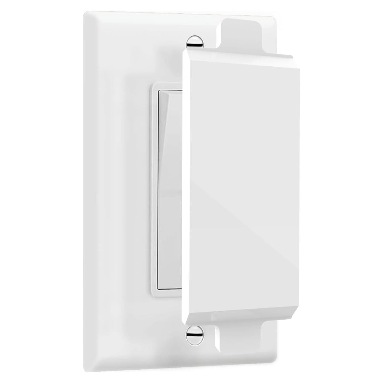 Cubierta Magnética para Interruptores ILIVABLE Blanca 1 Paquete