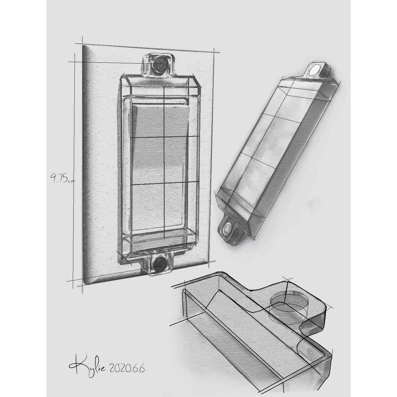 Cubierta Magnética para Interruptores ILIVABLE Blanca 1 Paquete